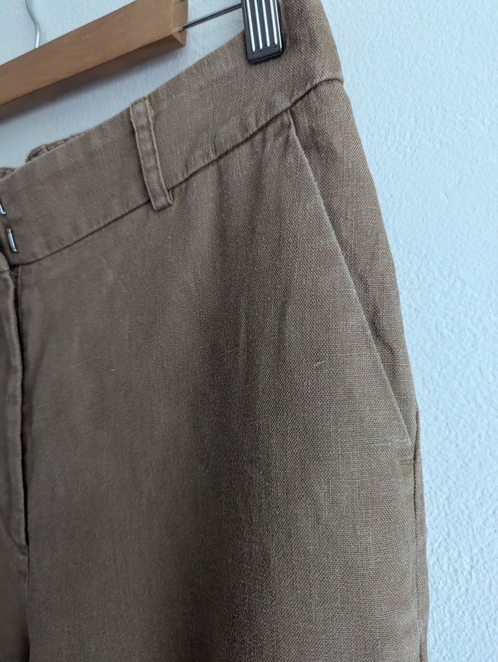 Preview Tan Linen Pant