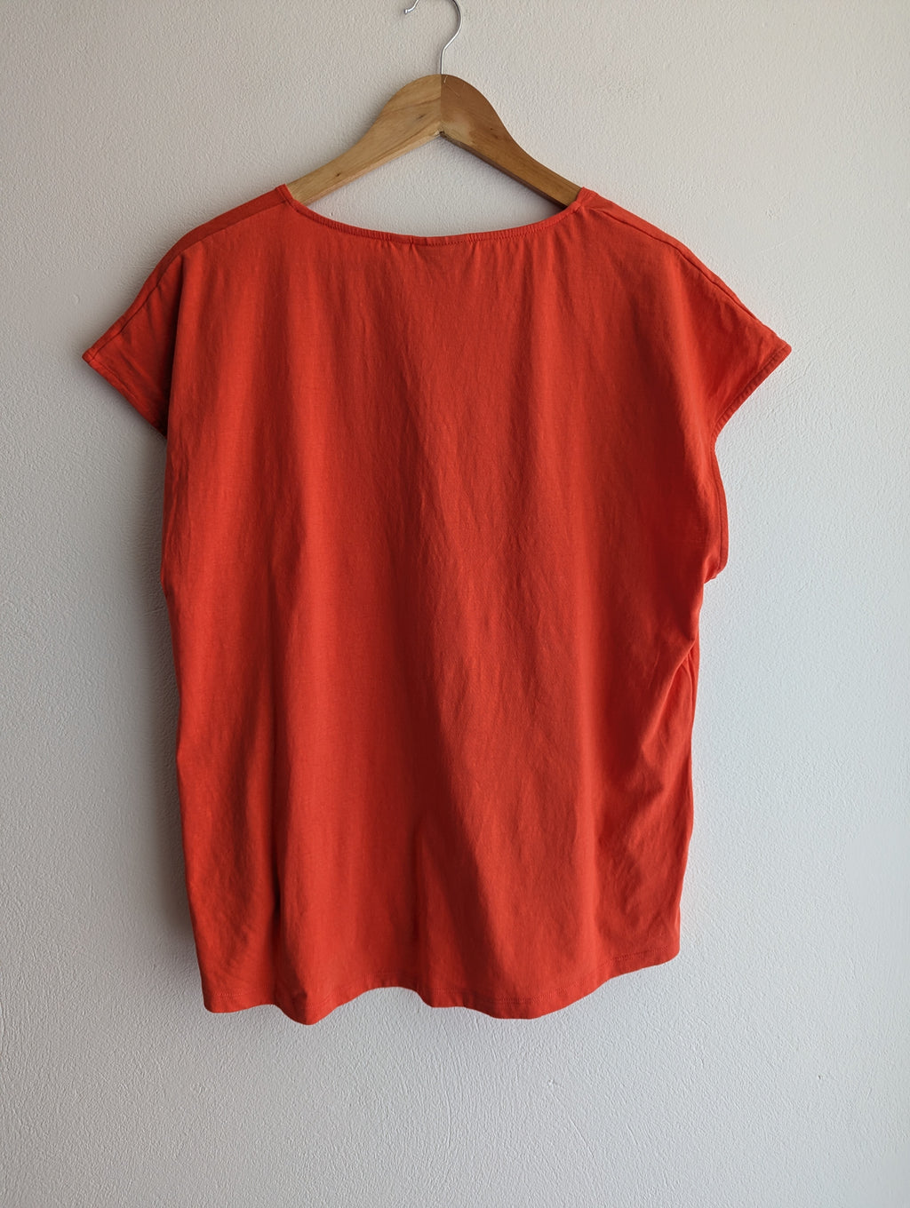 Sussan Orange V Seam Tee