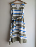 Sportscraft Fit and Flare Stripe Dress