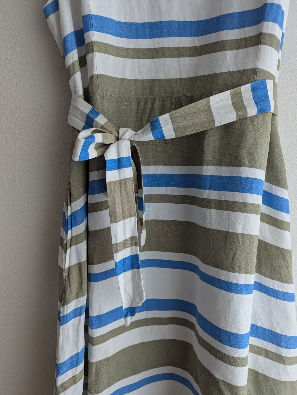 Sportscraft Fit and Flare Stripe Dress