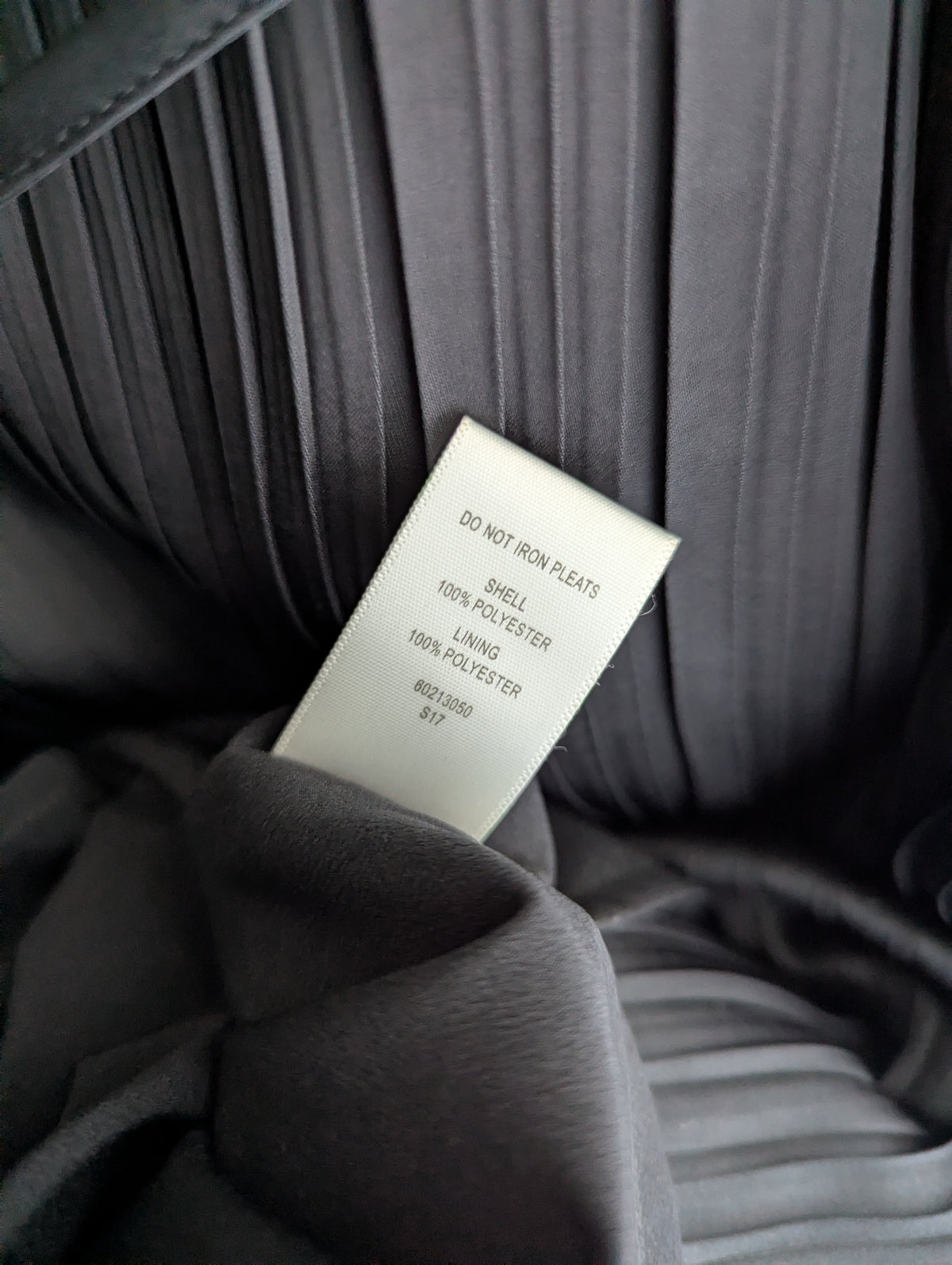 Witchery Black Pleated Midi Dress