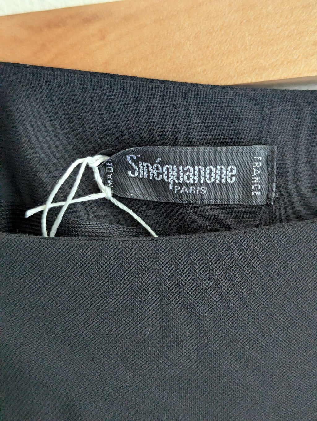 Sinéquanone Black Pleated Knee-Length Skirt