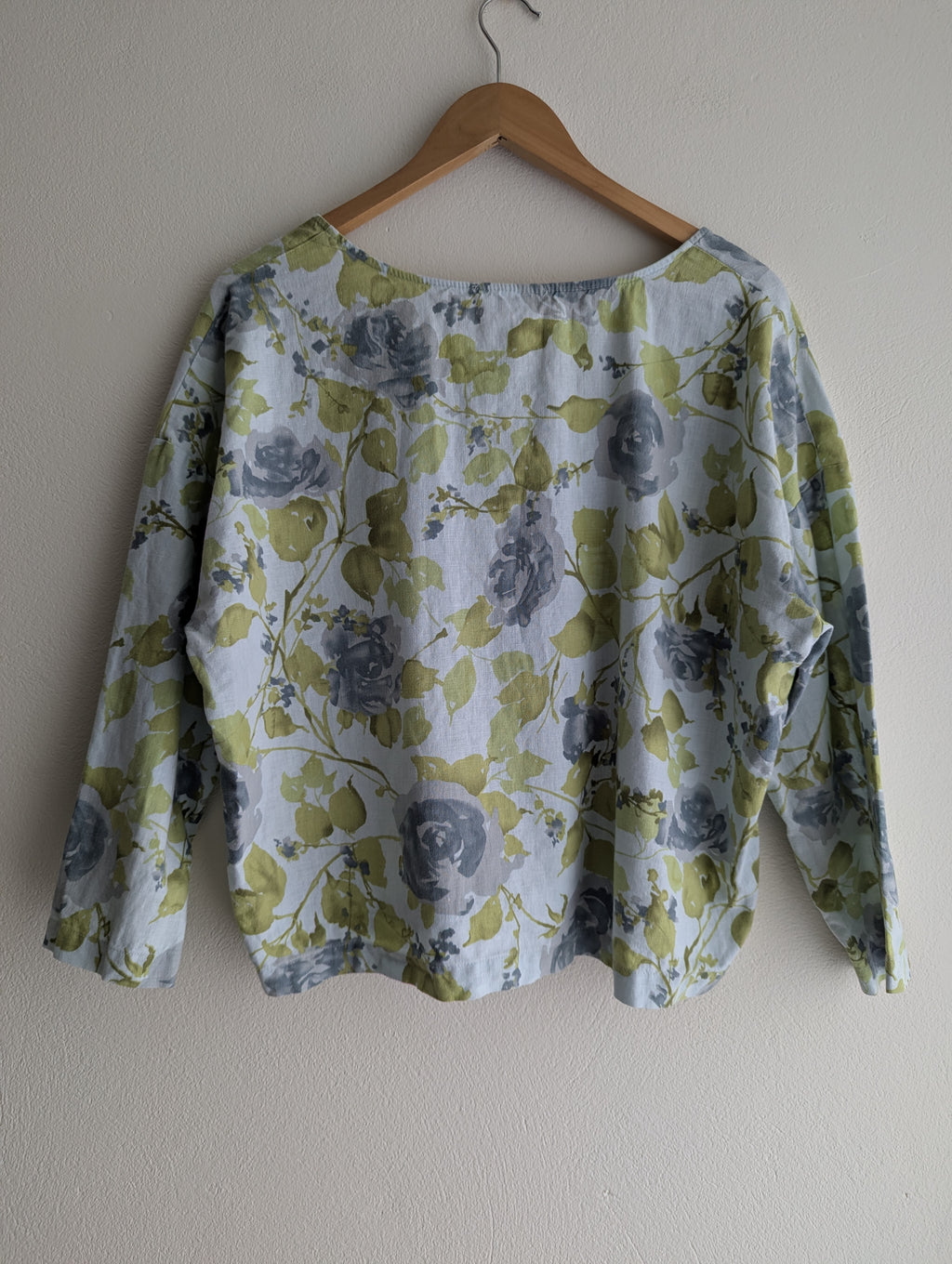 Wendy Mclean Floral Button-up Top
