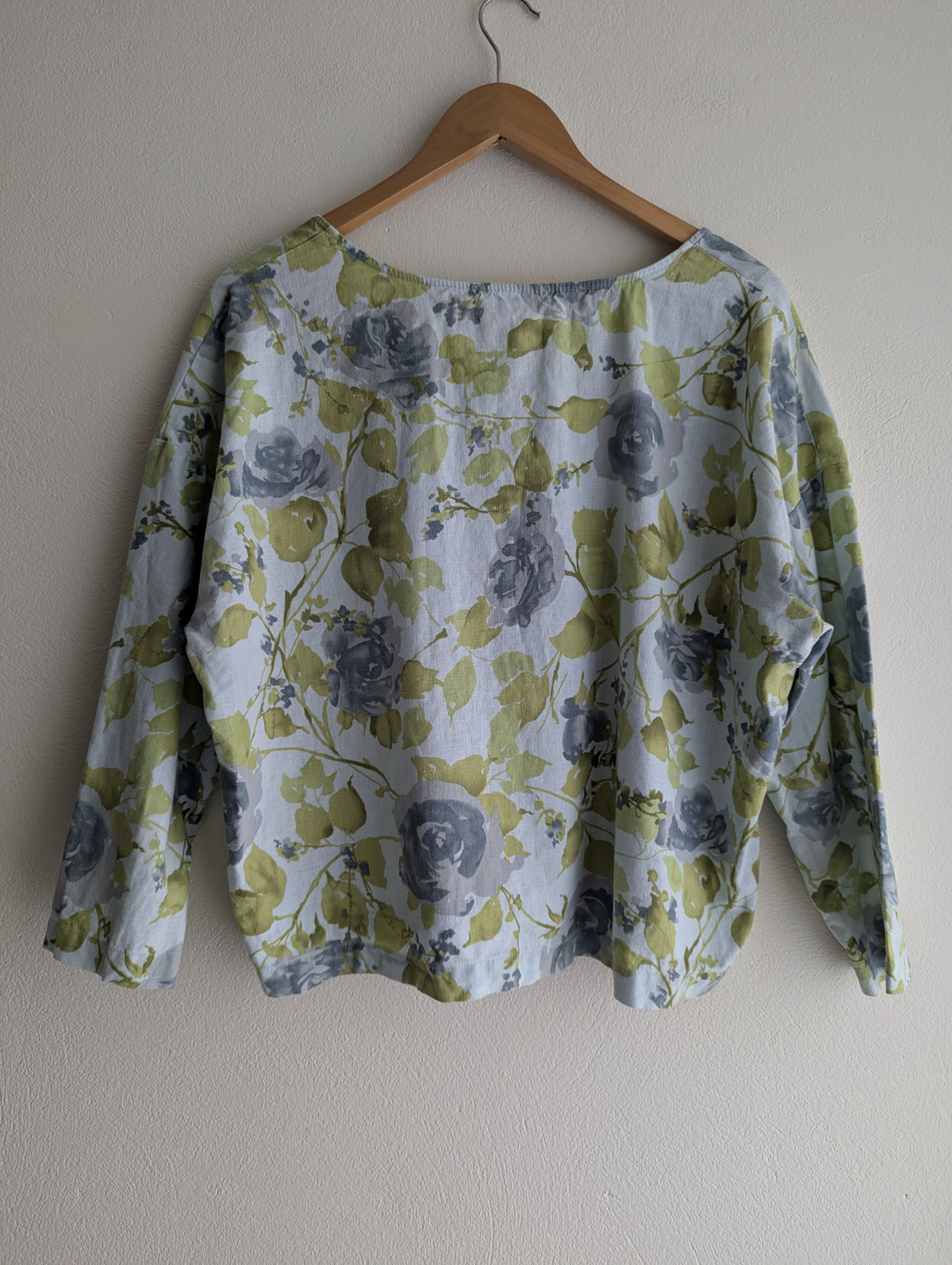 Wendy Mclean Floral Button-up Top