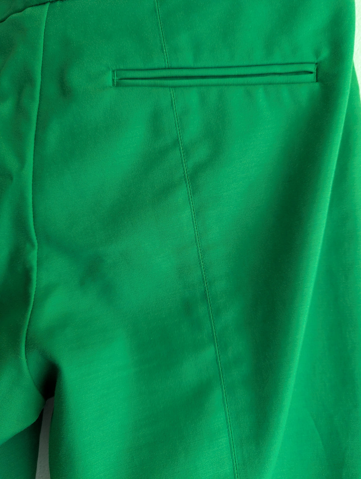 David Lawrence Bright Green Sarah Compact Cotton Pant
