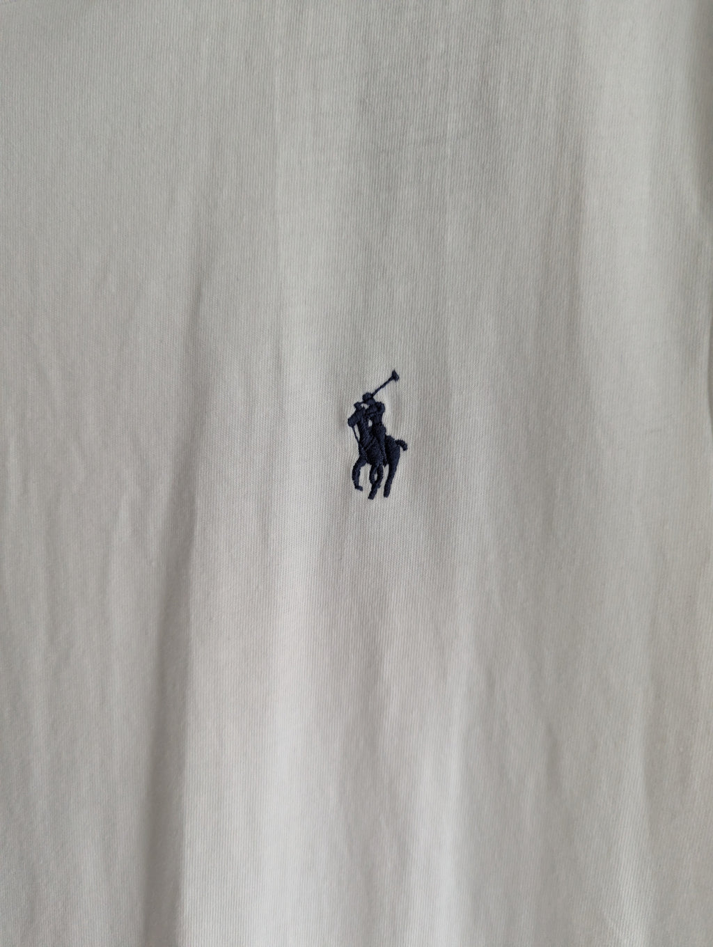 Polo Ralph Lauren White Custom Slim Fit Tee