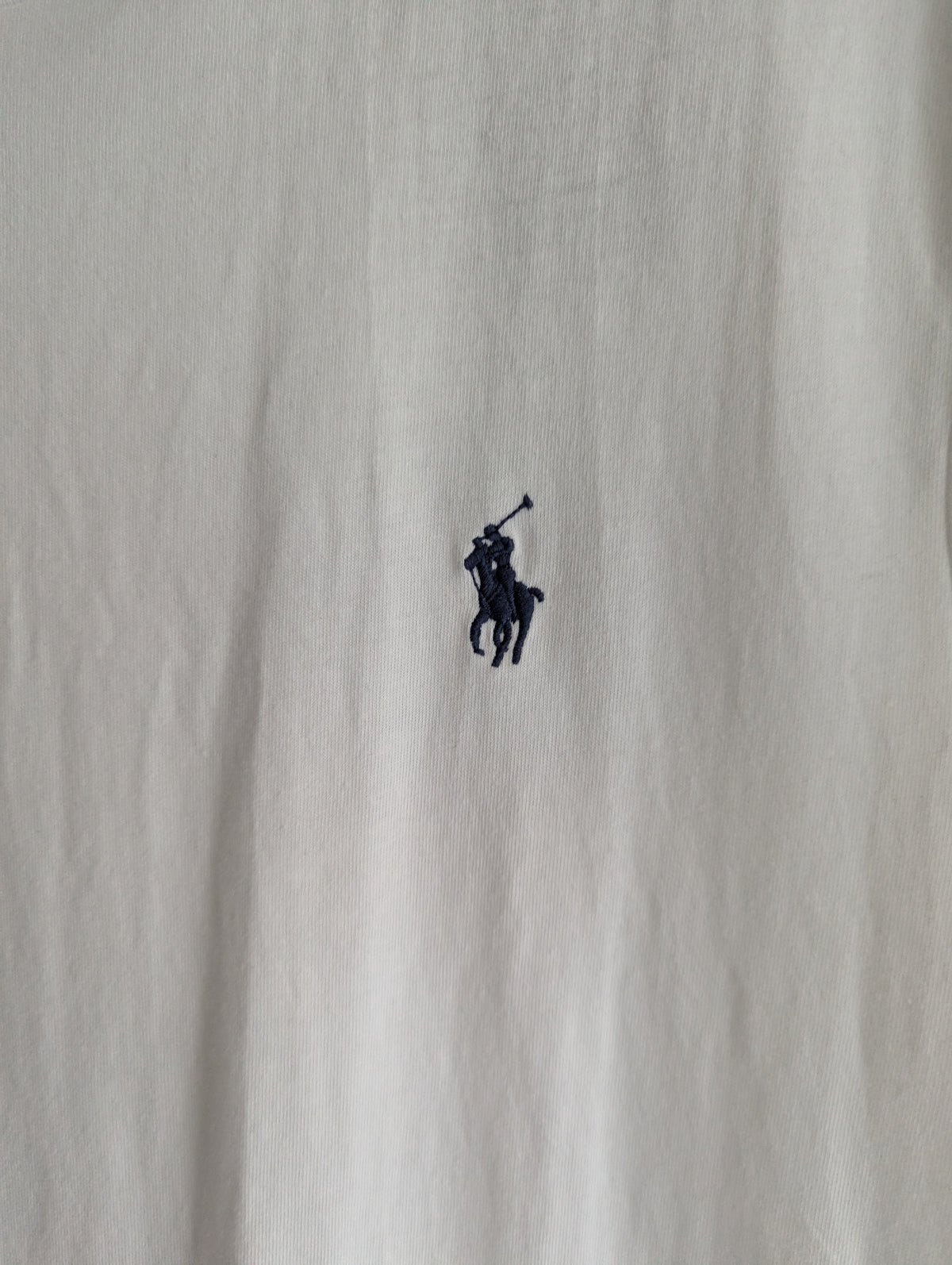 Polo Ralph Lauren White Custom Slim Fit Tee