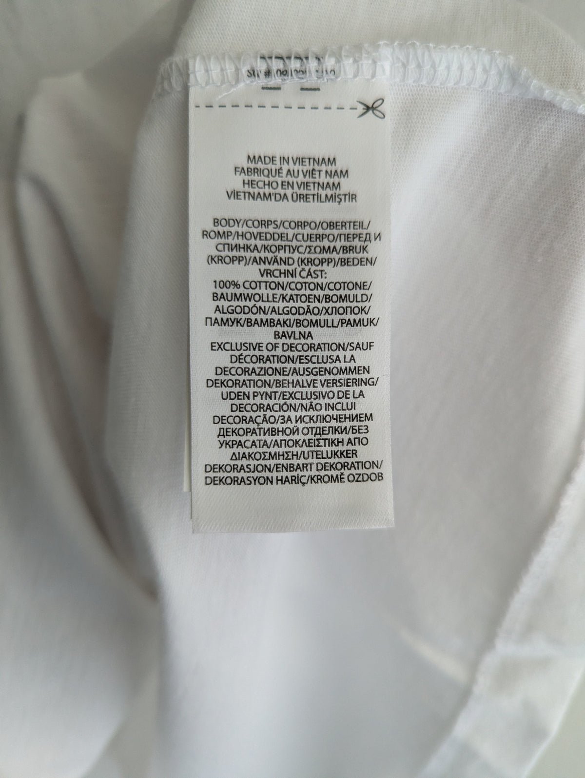 Polo Ralph Lauren White Custom Slim Fit Tee