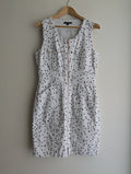 Pingpong Black & White Polka Dot Midi Dress