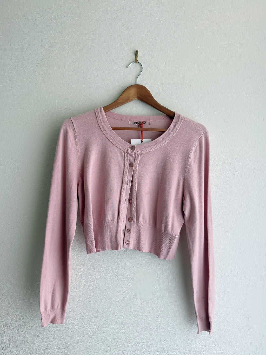 Review Cropped Cardigan