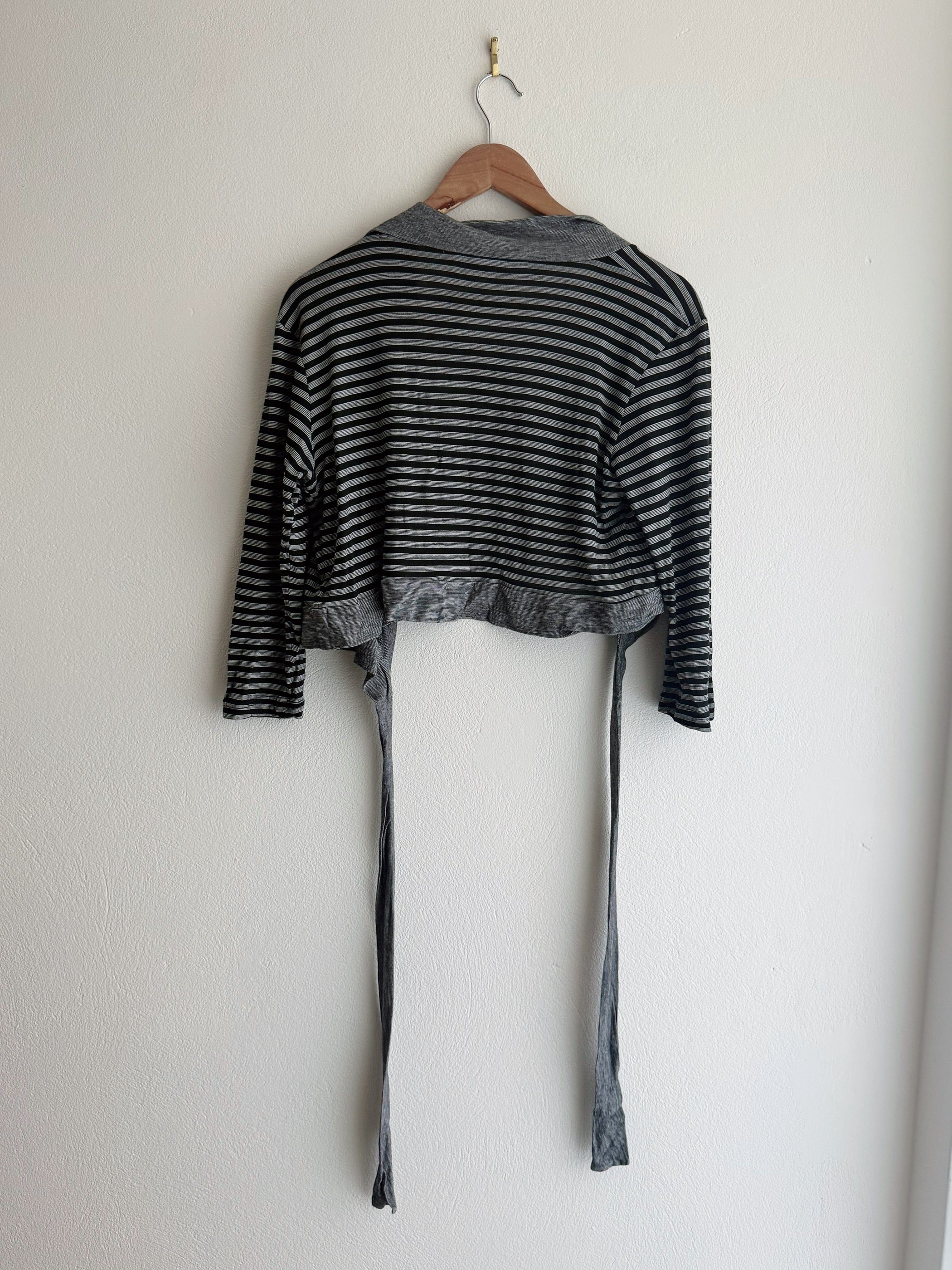Layer'd Merino Wool Wrap Top