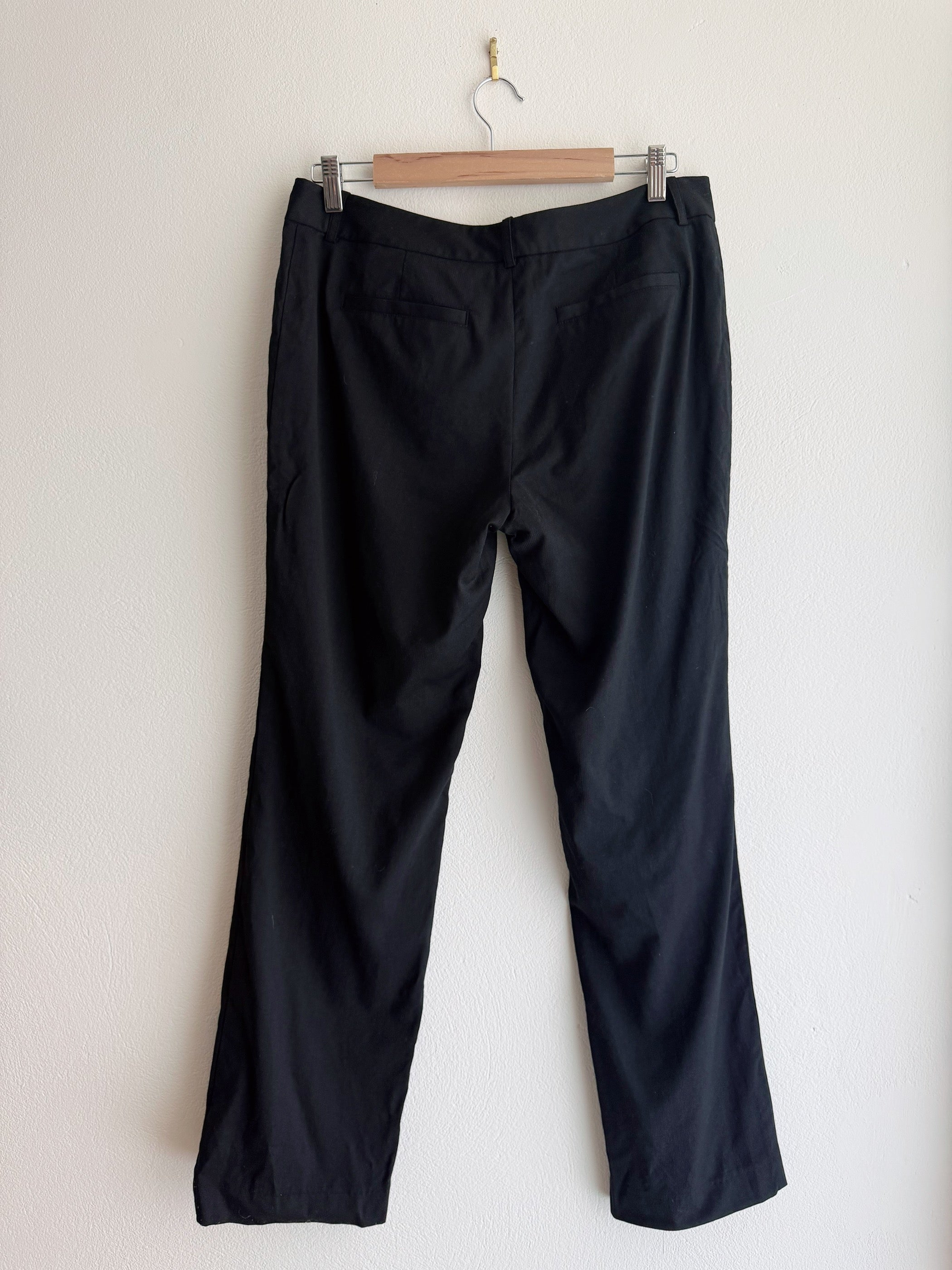 Saba Black Wool Tailored Trousers