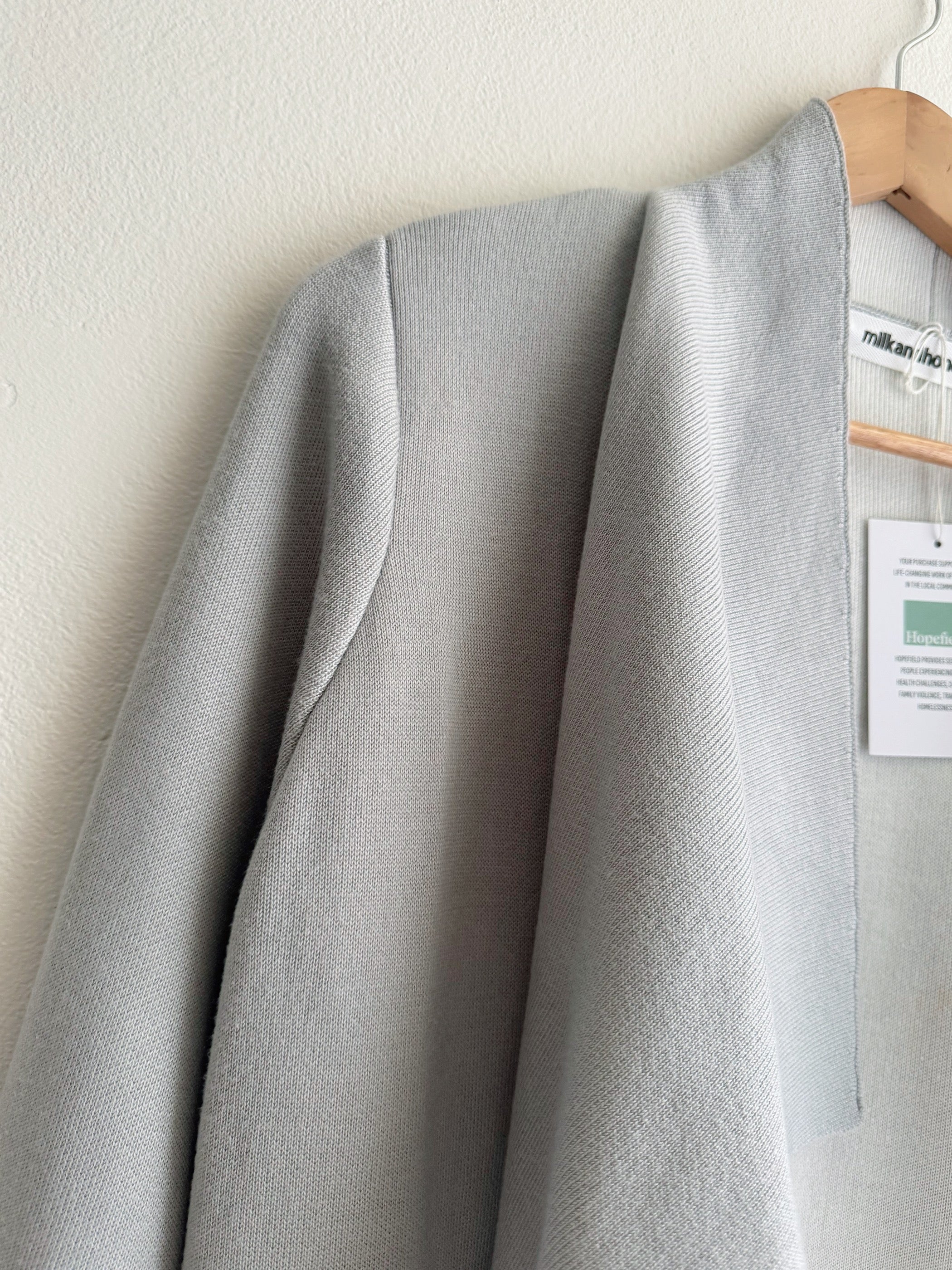 Milk and Honey Longline Waterfall Cardigan