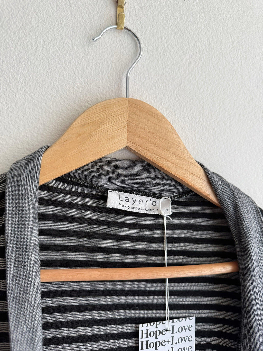 Layer'd Merino Wool Wrap Top