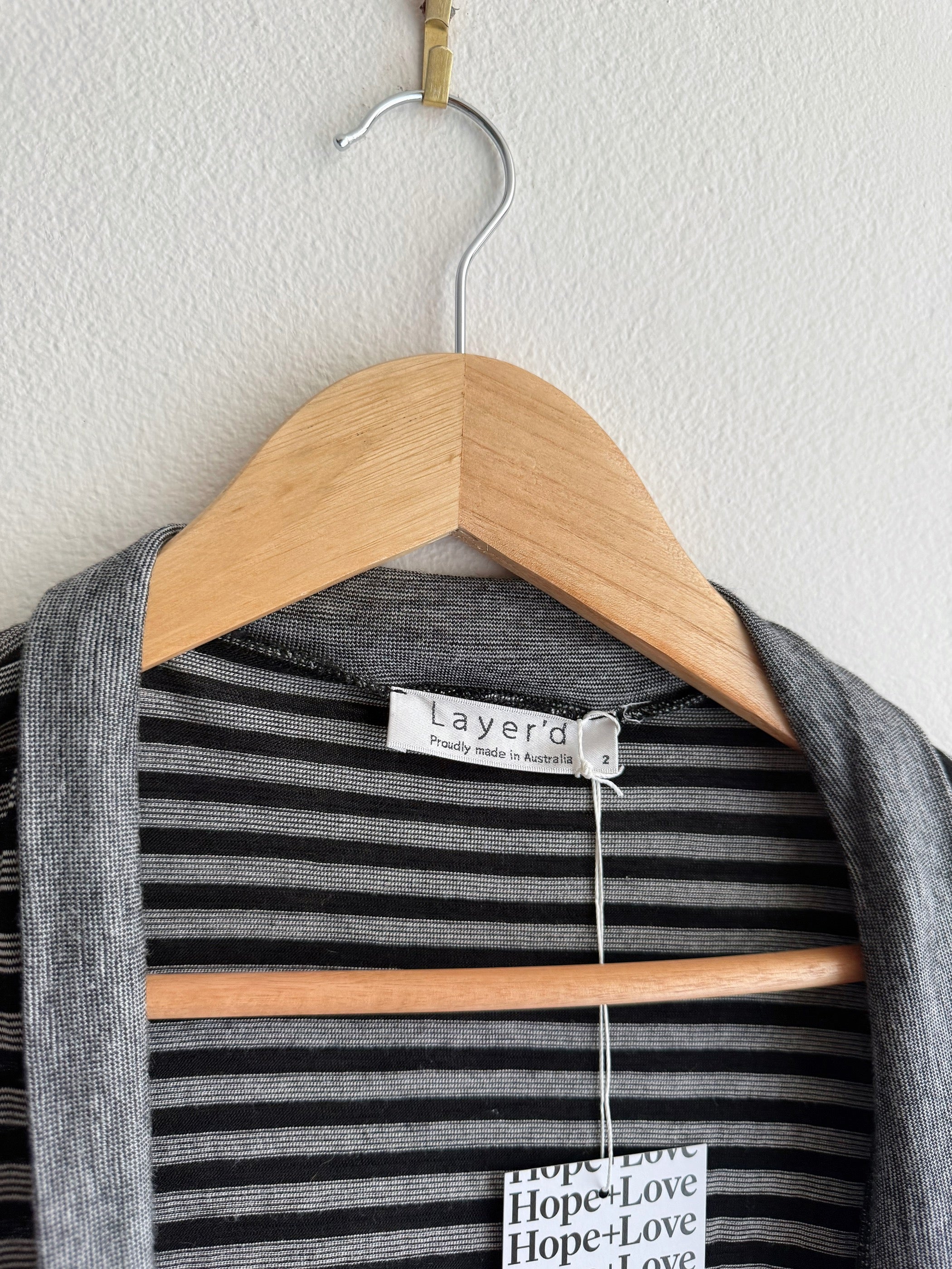 Layer'd Merino Wool Wrap Top