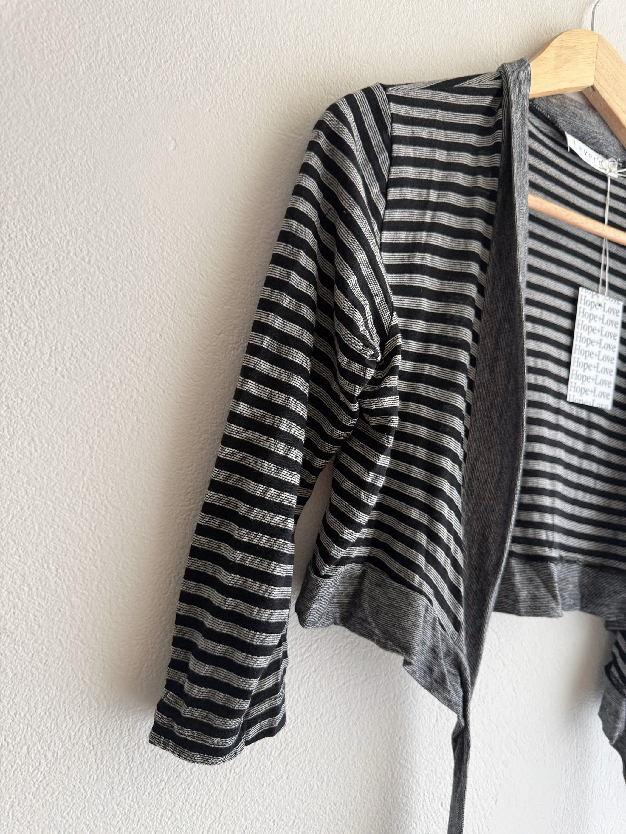 Layer'd Merino Wool Wrap Top