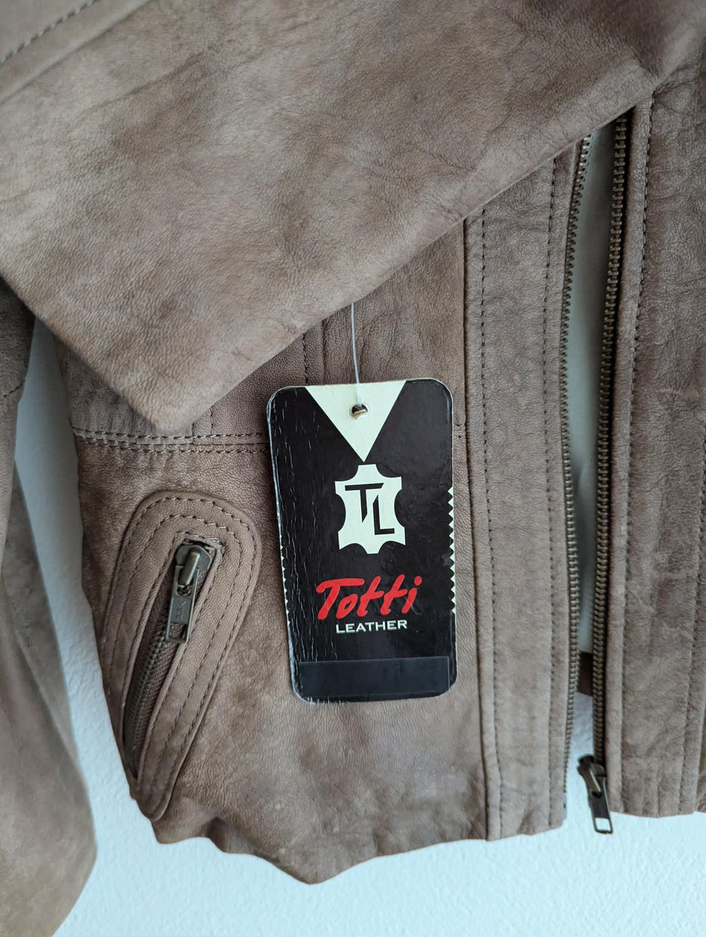 Totti Suede Leather Jacket