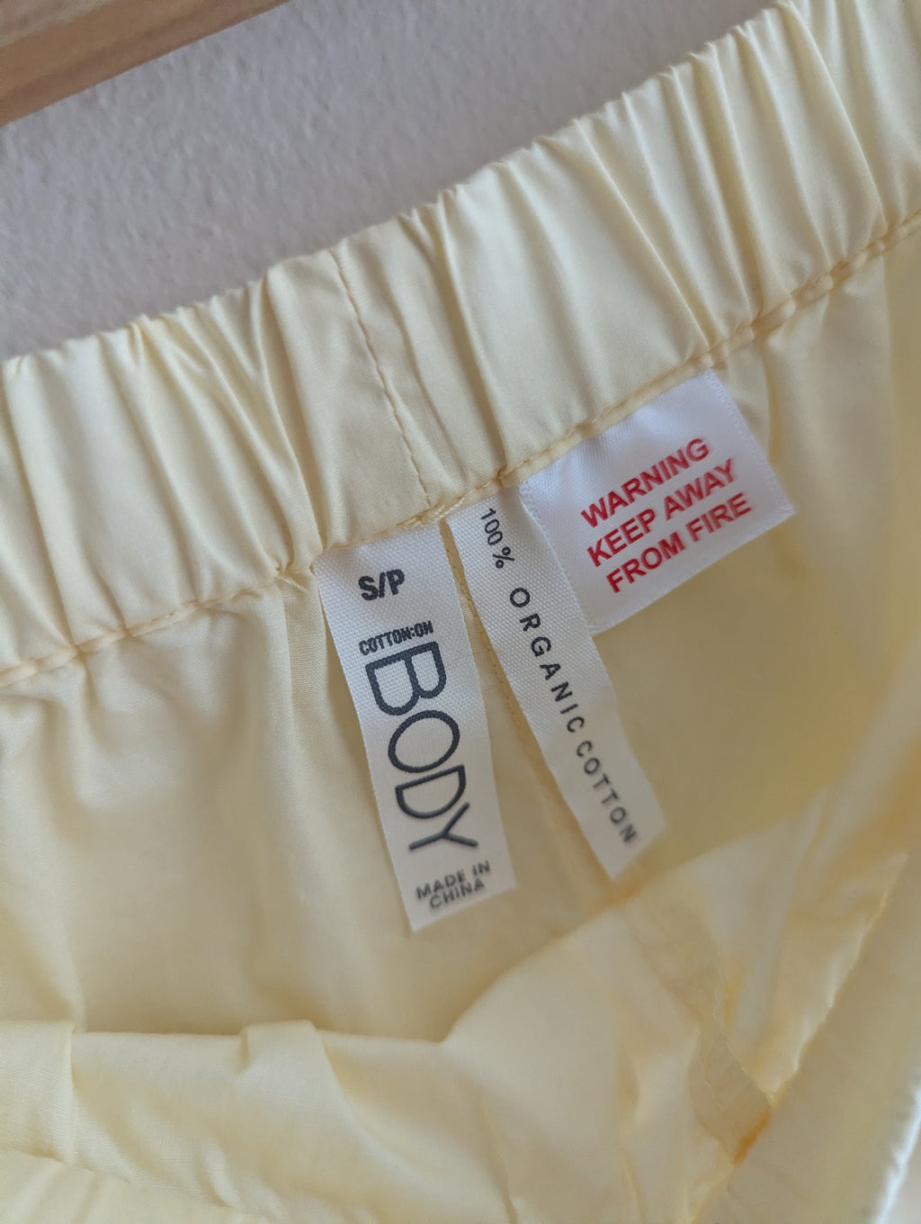Cotton on body tie-up top & shorts set
