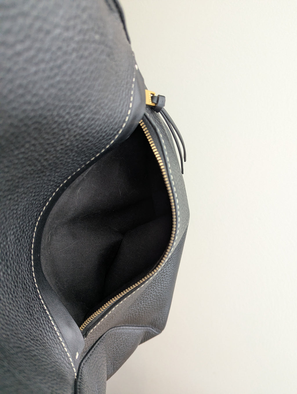 Oroton Black Leather Tote