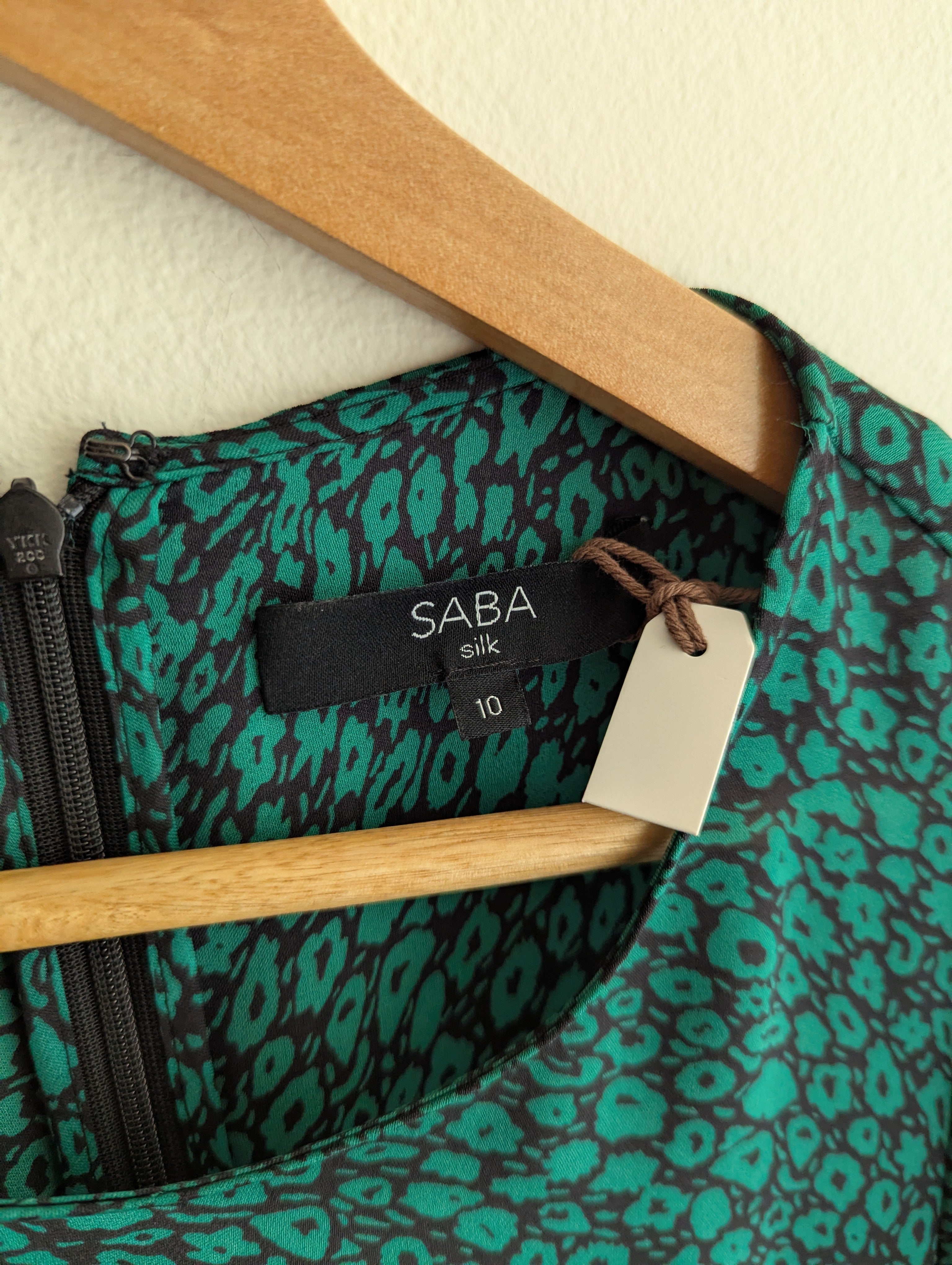 Saba Silk Print Dress