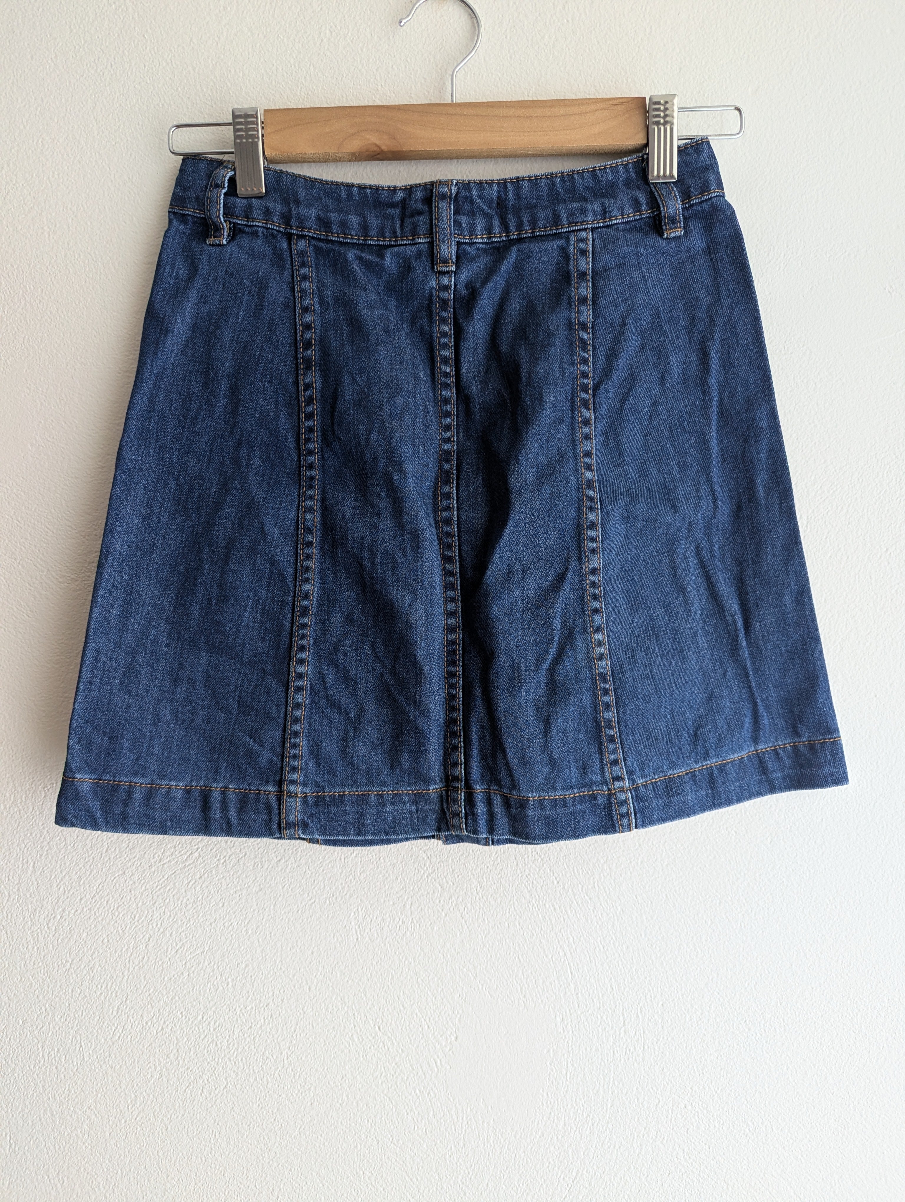 Forever New Button-Down Denim Skirt