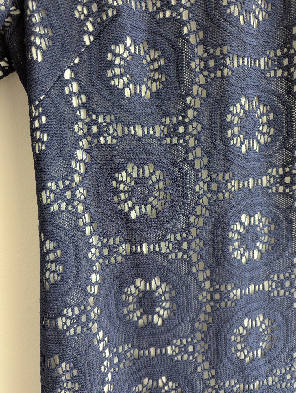 Review Floral Crochet Dress