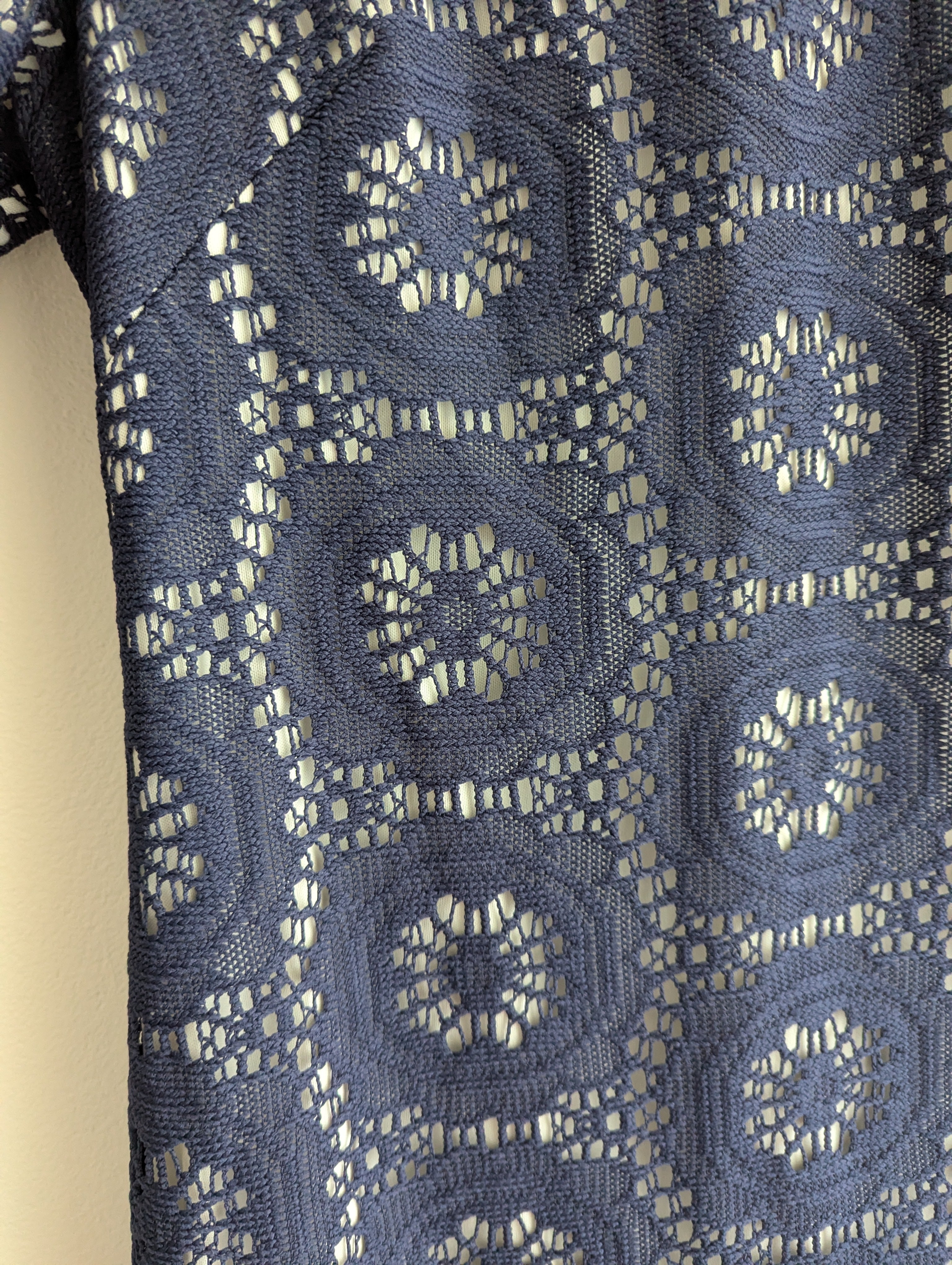 Review Floral Crochet Dress