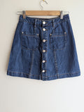 Forever New Button-Down Denim Skirt