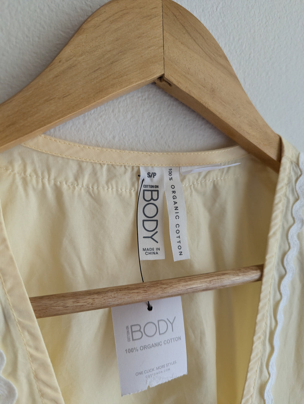 Cotton on body tie-up top & shorts set