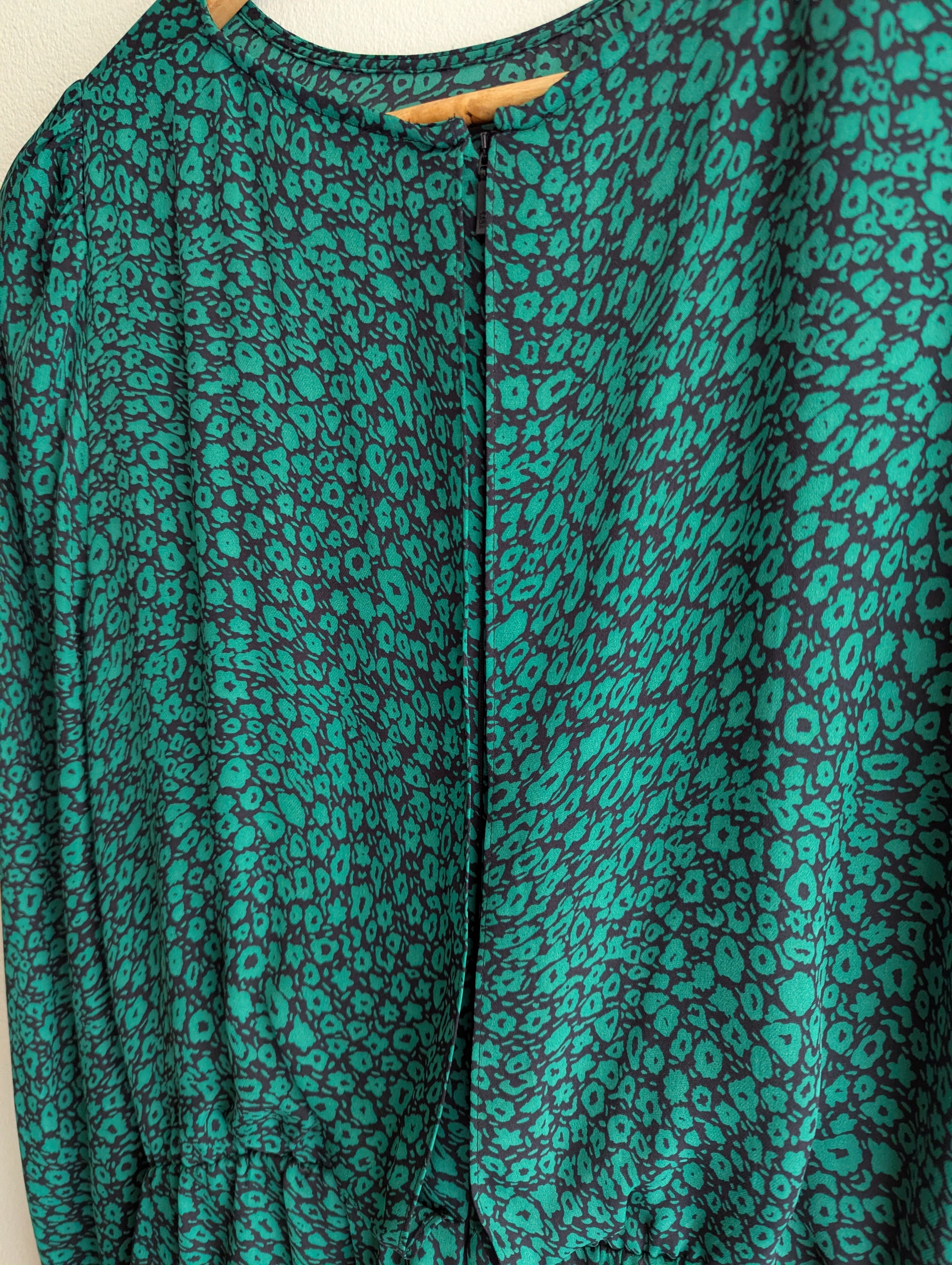 Saba Silk Print Dress