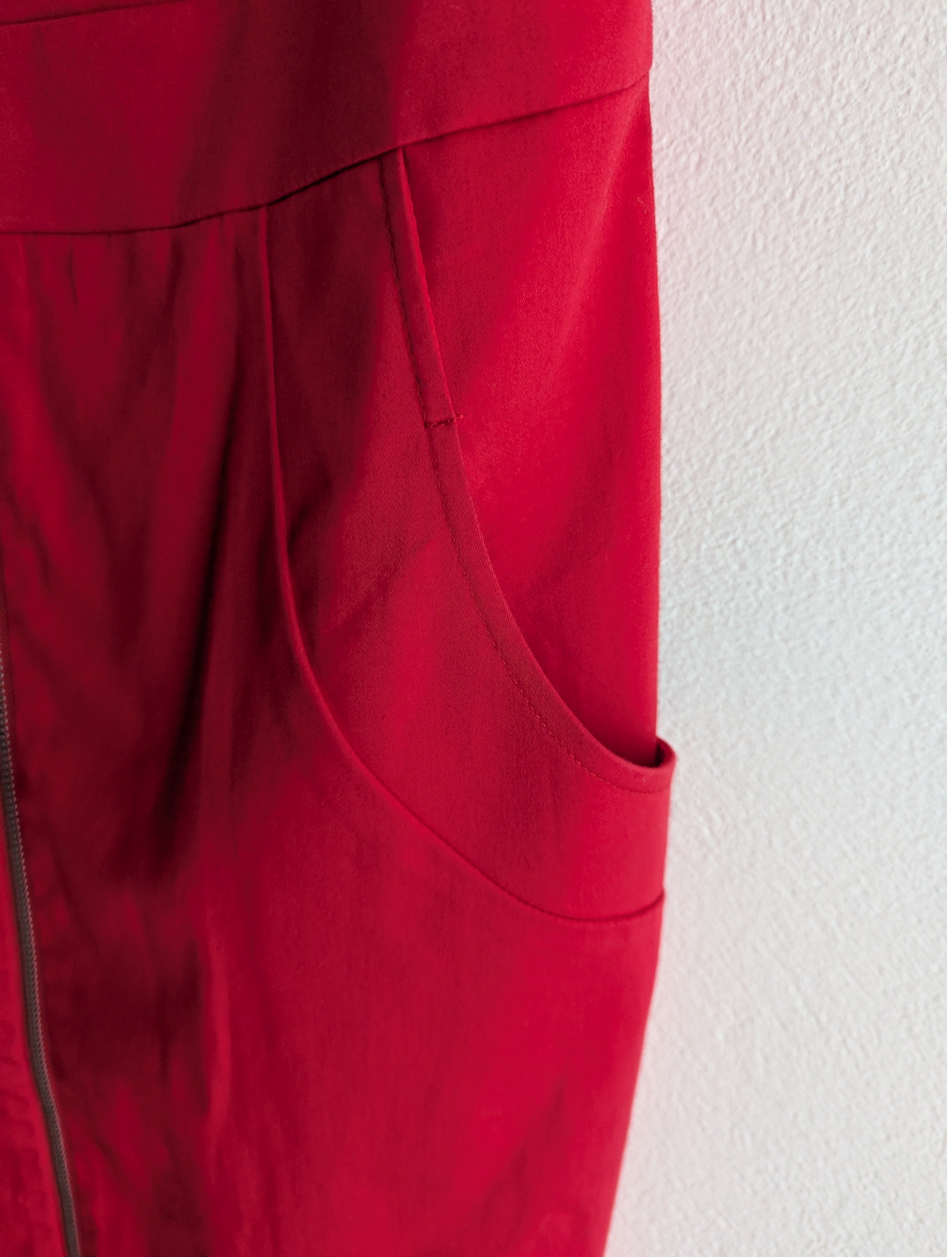 Events Cross Back Red Dress