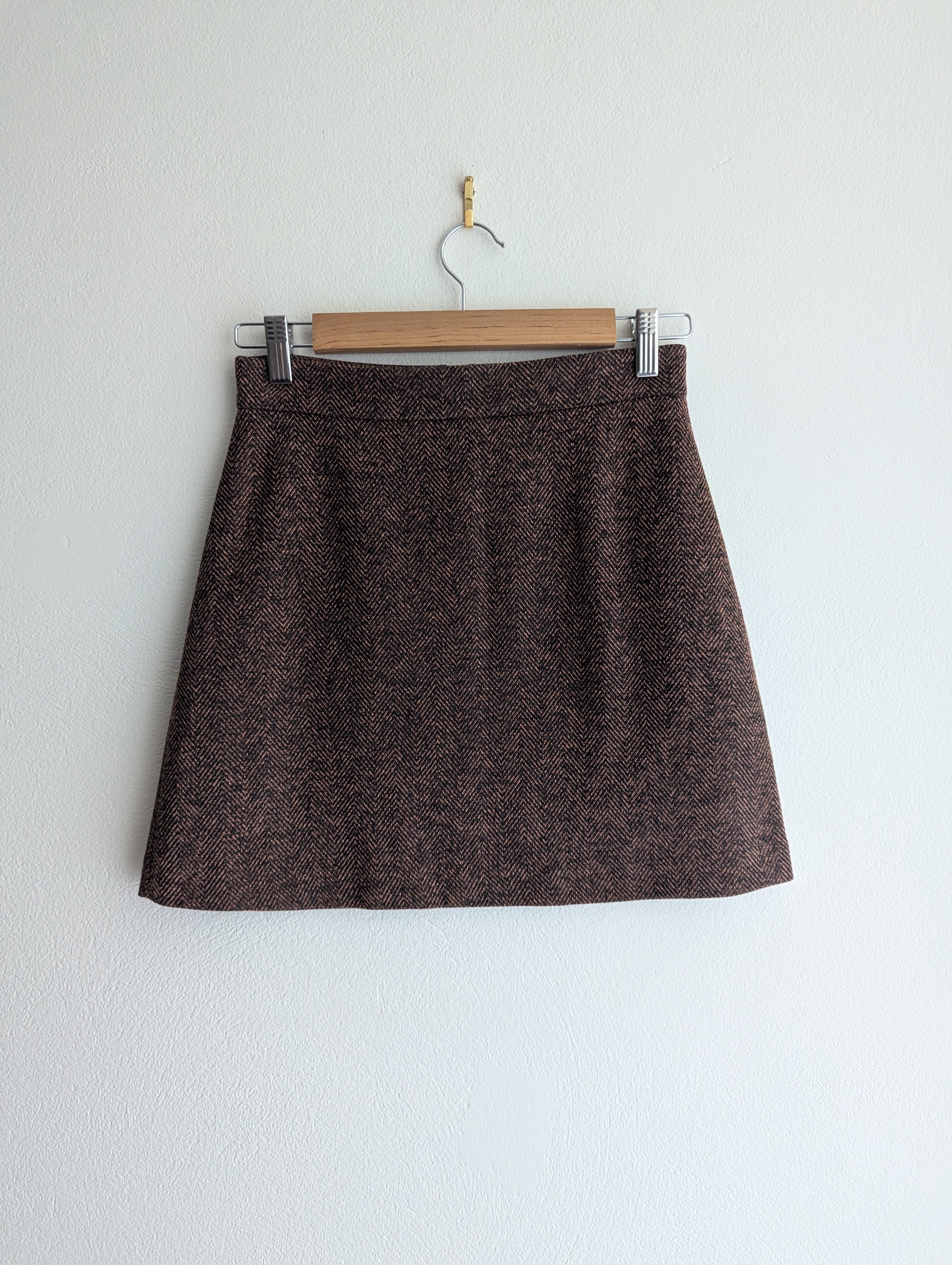 Sportsgirl Chevron Mini Skirt
