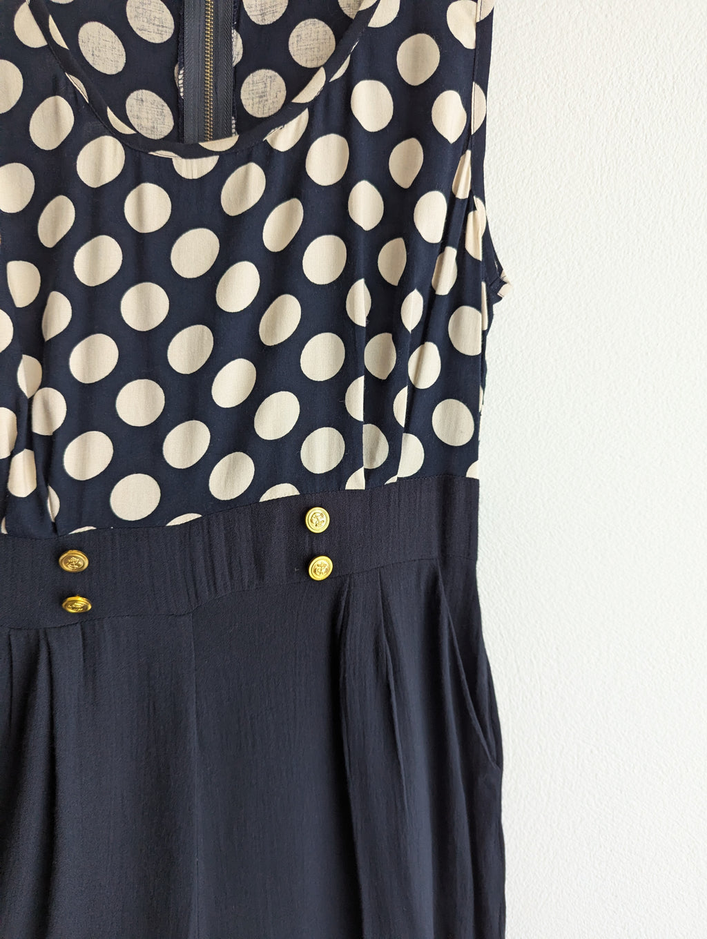 Avocado Polka Dot Playsuit