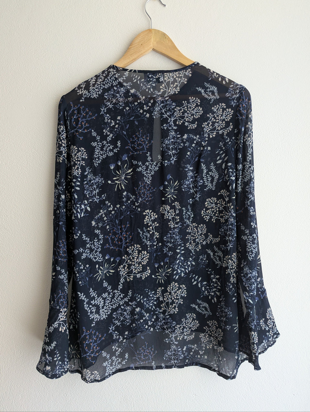 Witchery Sheer Floral Blouse