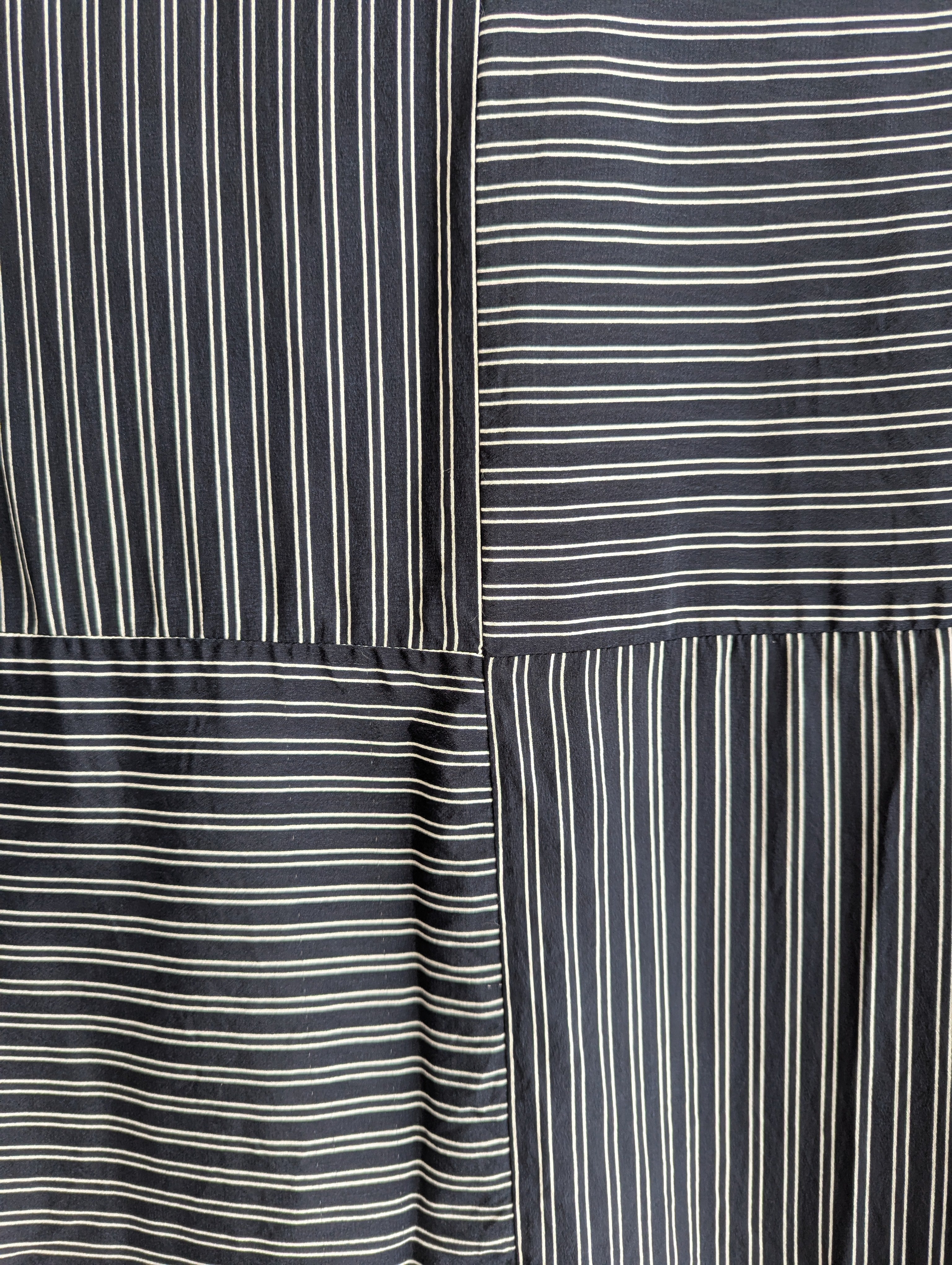 David Lawrence Stripe Button Down Blouse