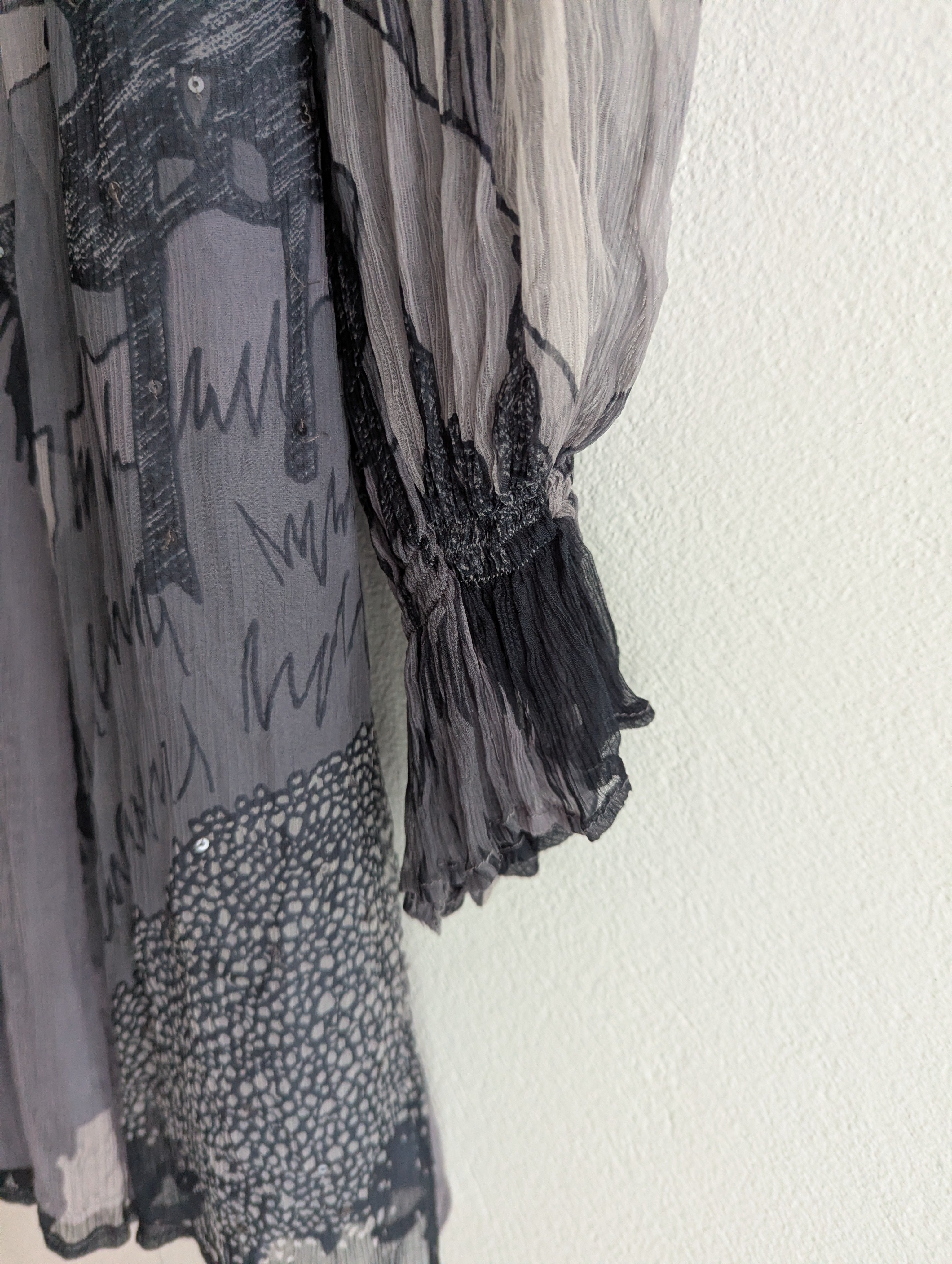 Derhy Abstract Print Dress