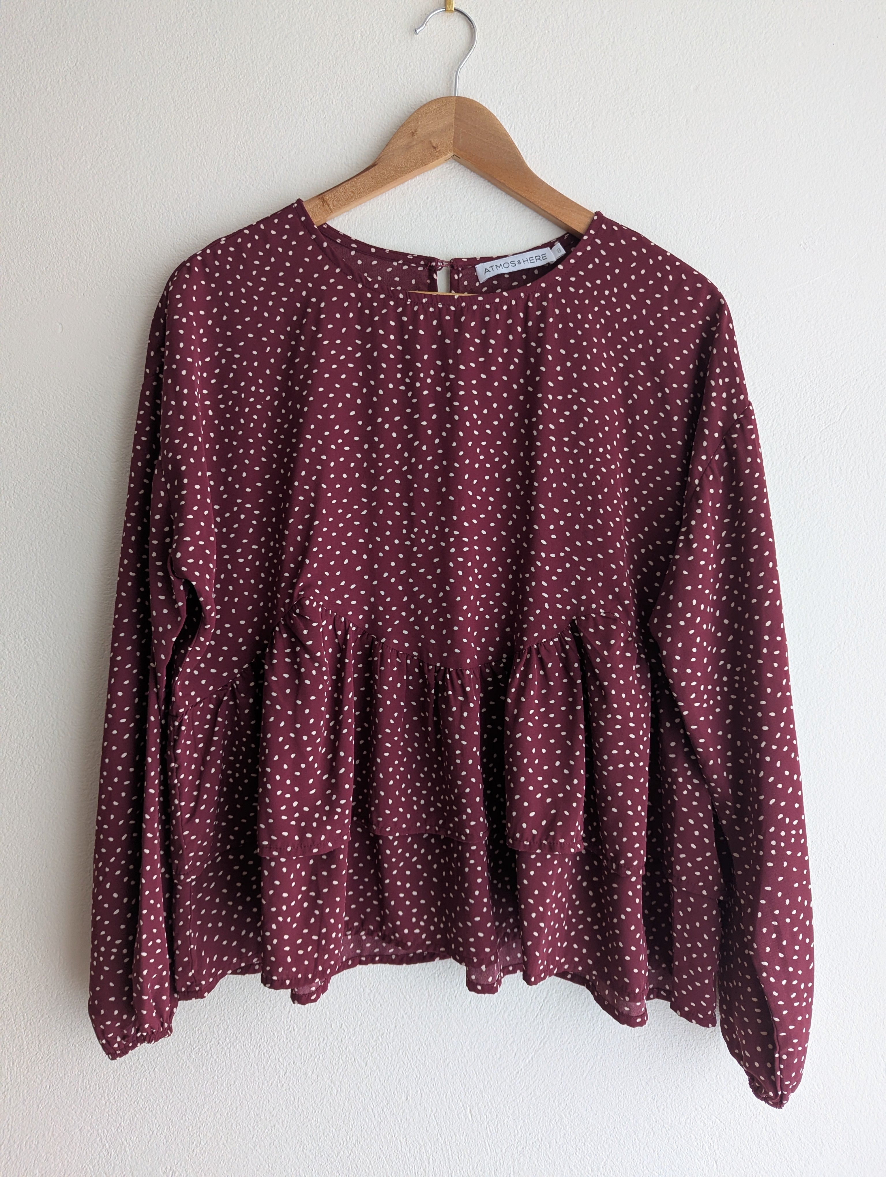 Atmos & Here Dot Blouse