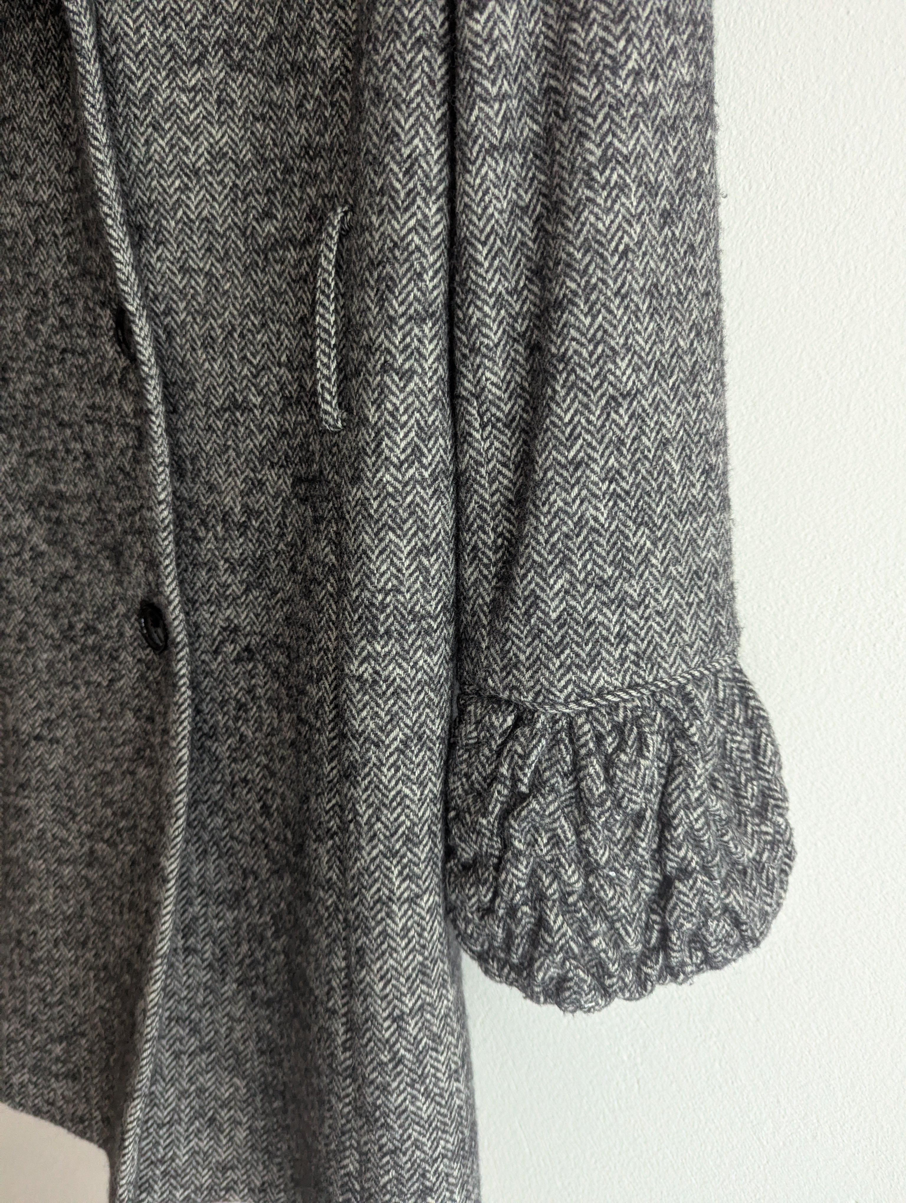 Zara Grey Wool Coat