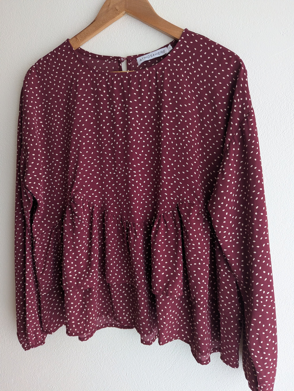 Atmos & Here Dot Blouse