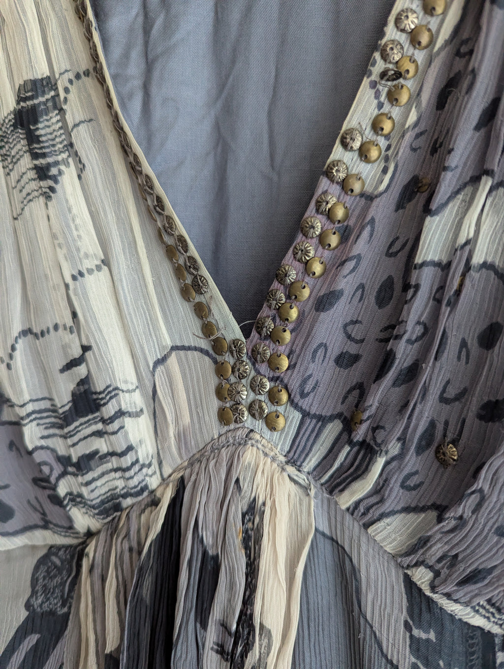 Derhy Abstract Print Dress