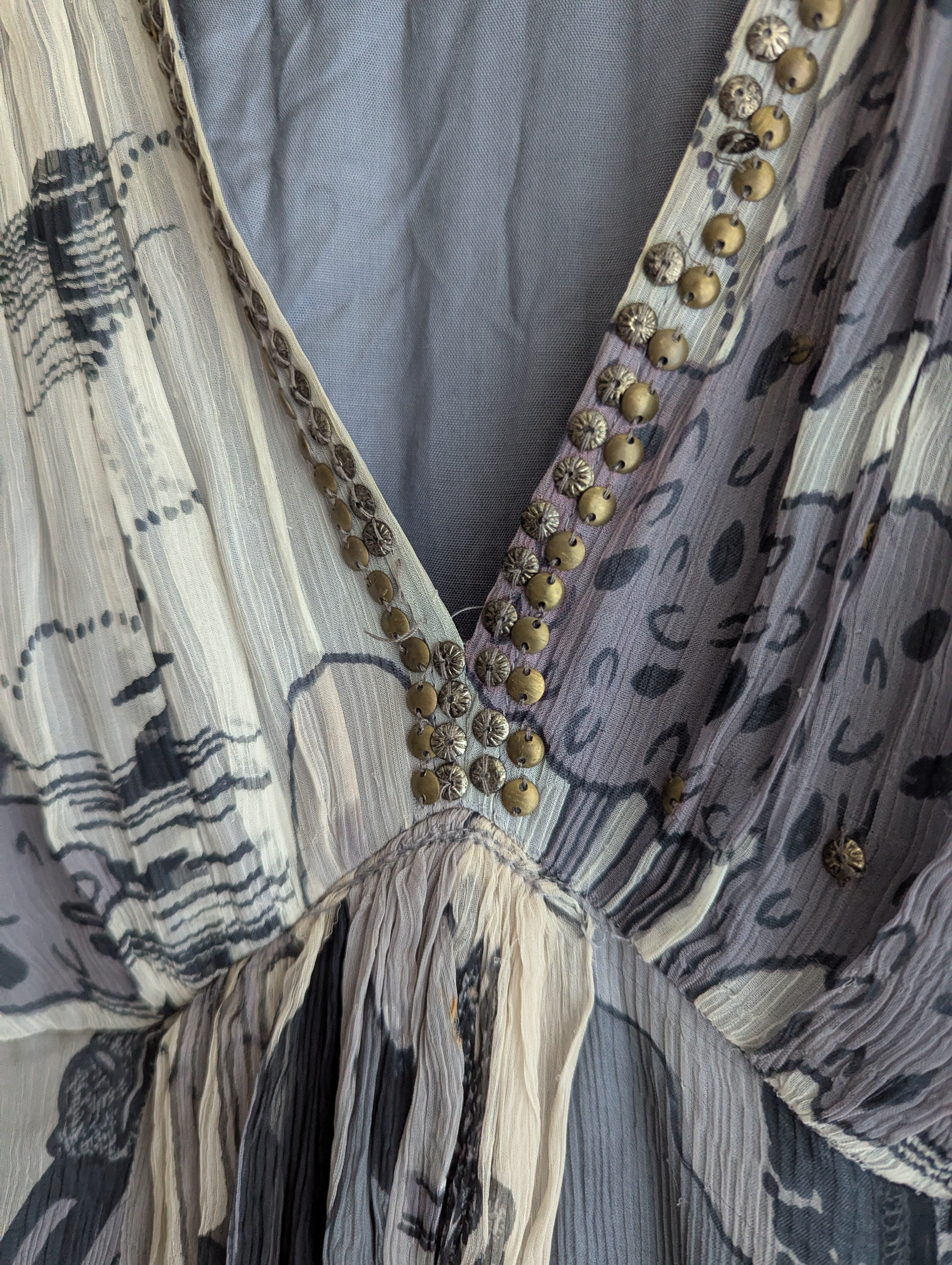 Derhy Abstract Print Dress