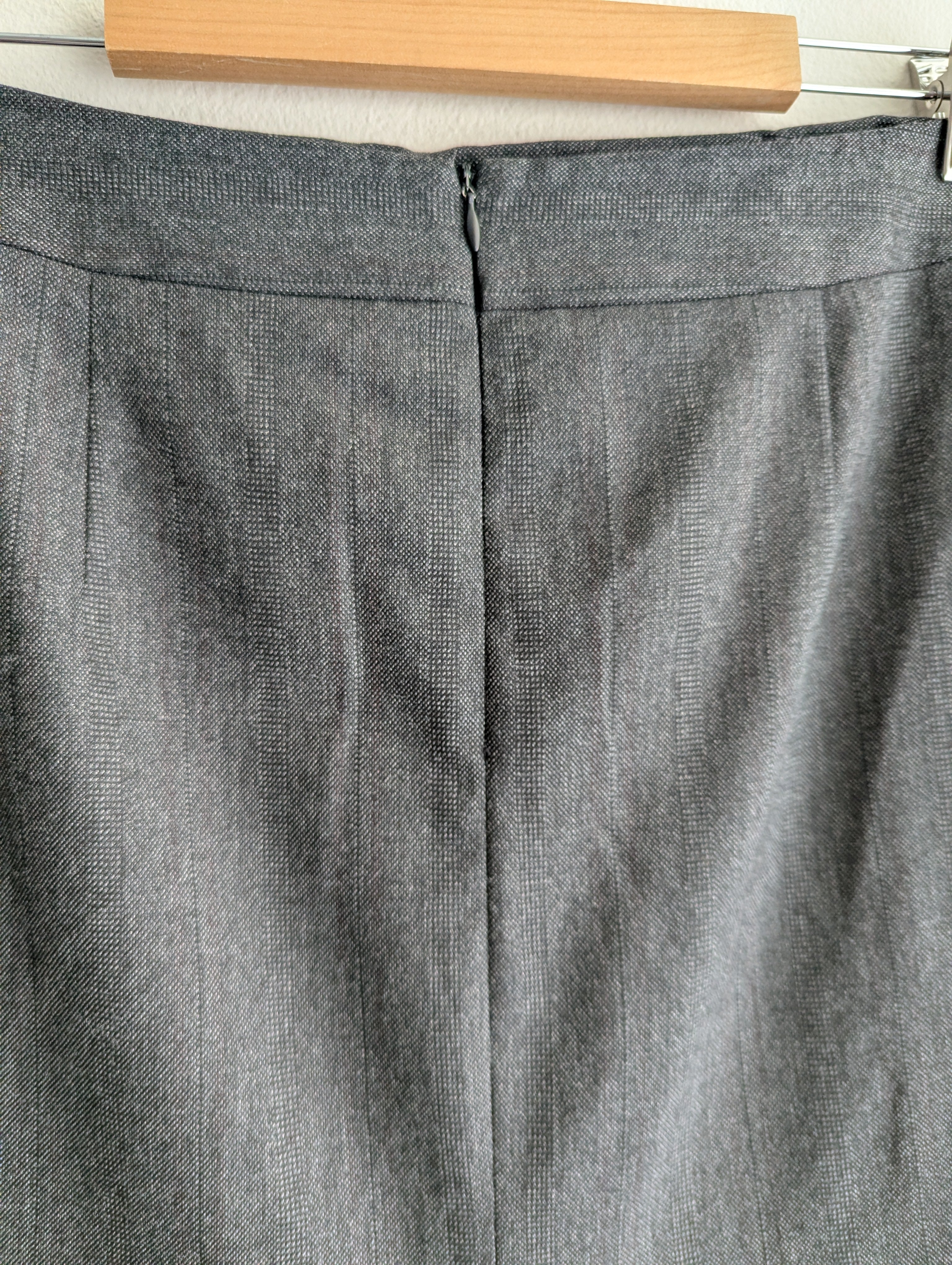 Cue Ruffle Hem Tailored Skirt