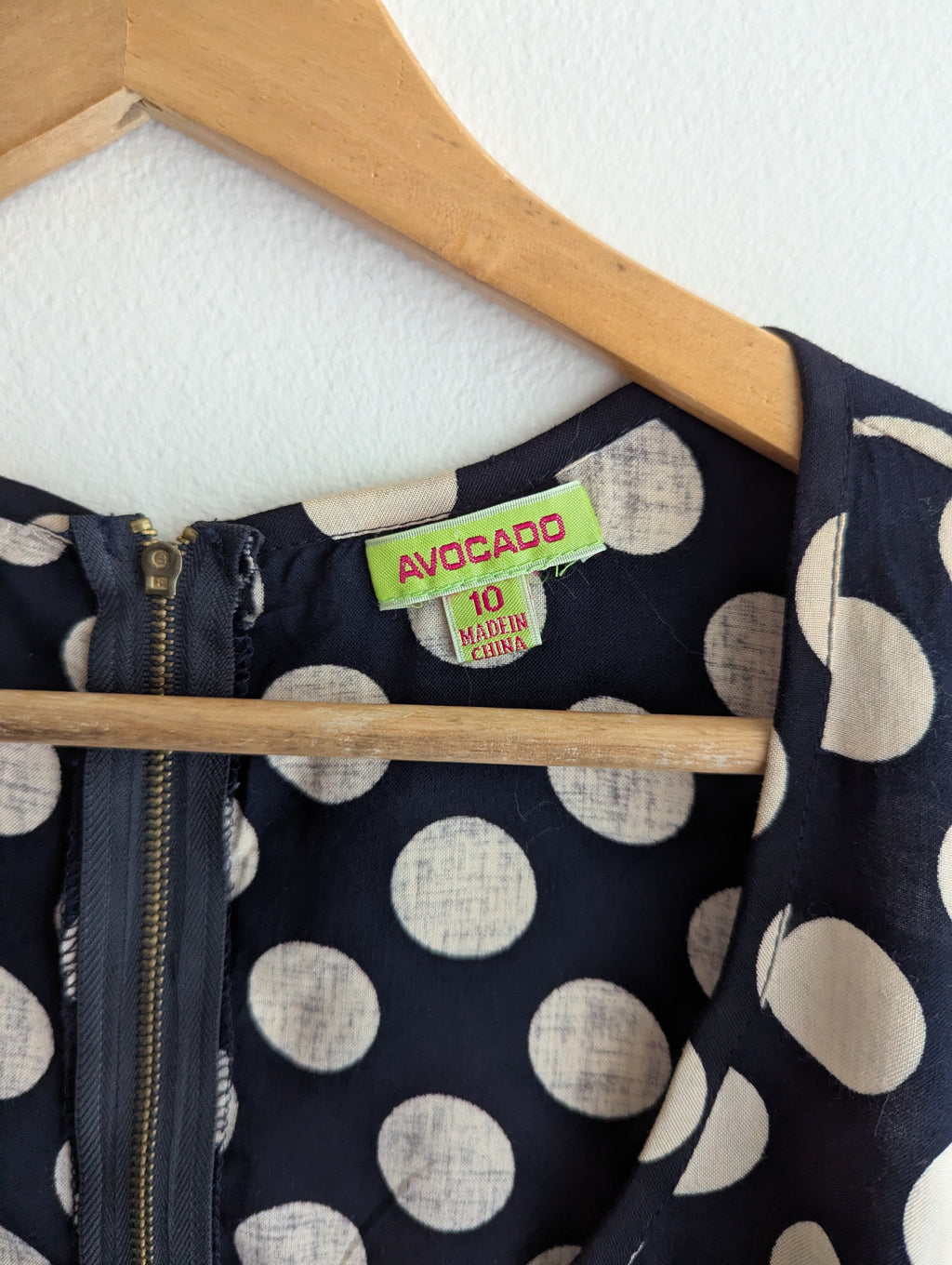 Avocado Polka Dot Playsuit