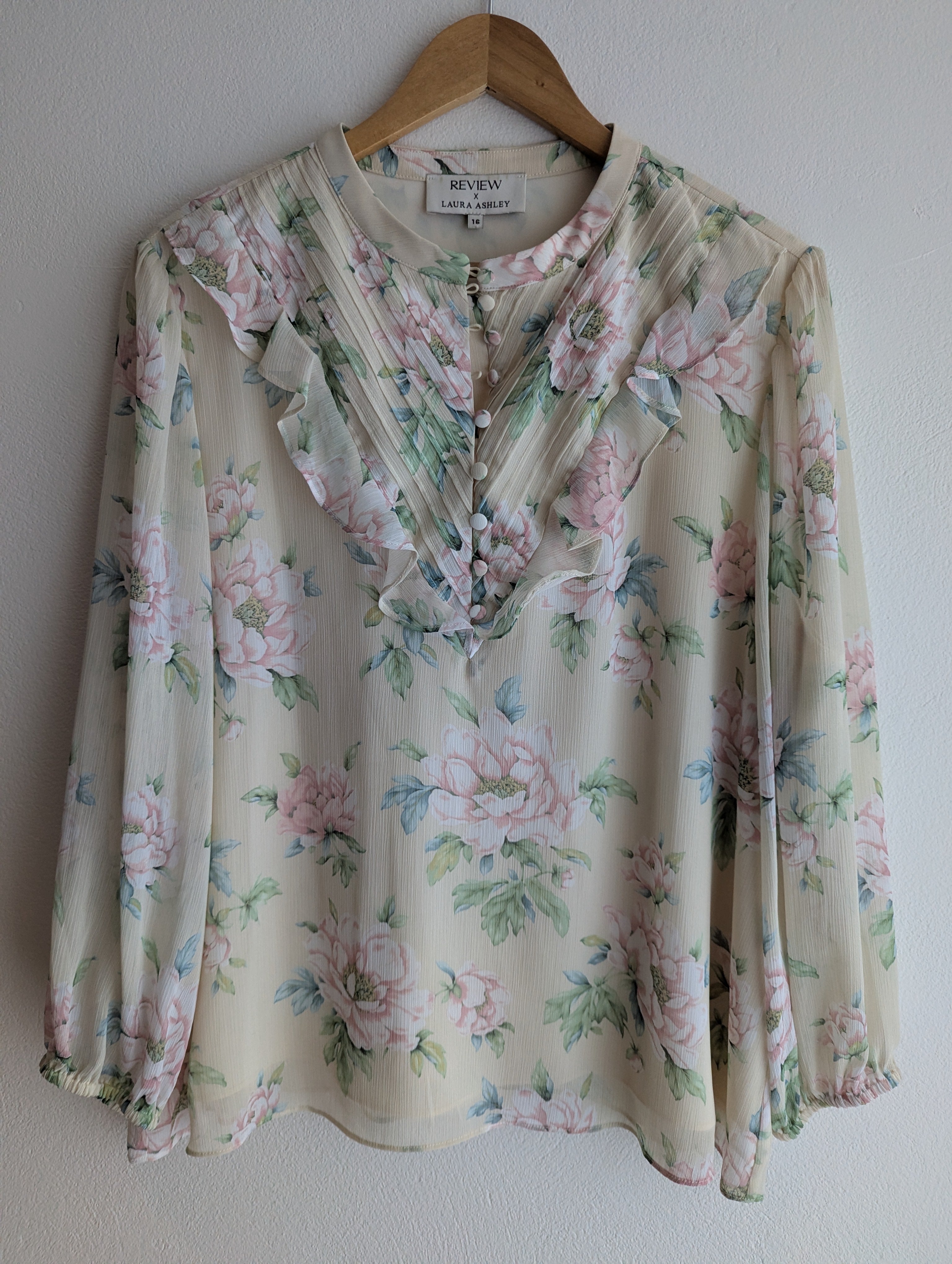 Review x Laura Ashley Floral Blouse