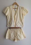 Cotton on body tie-up top & shorts set