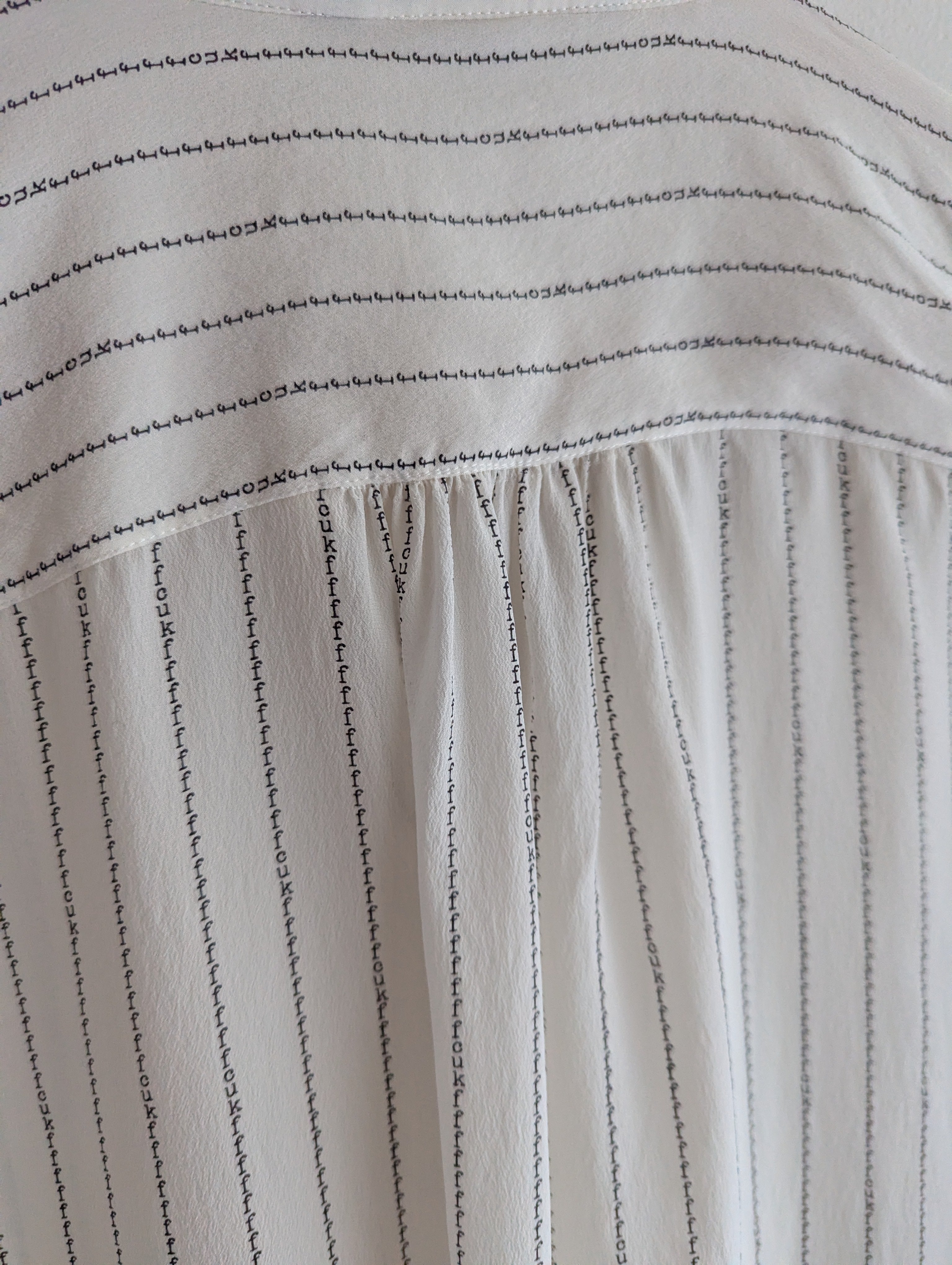 French Connection Silk Button-Down Blouse