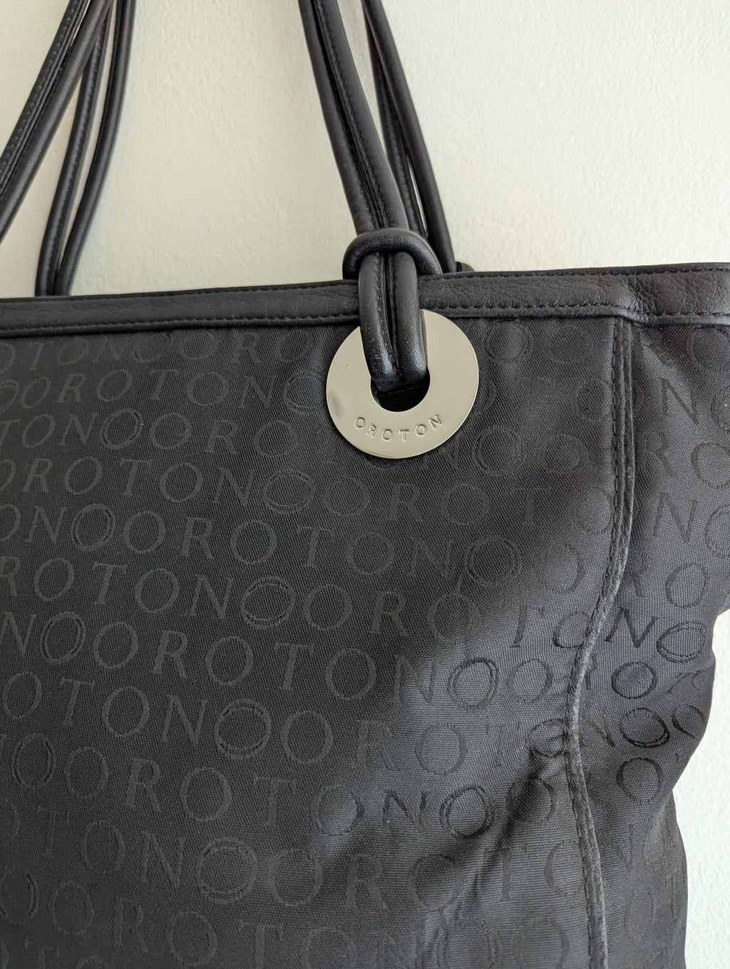 Oroton Double Strap Tote Bag