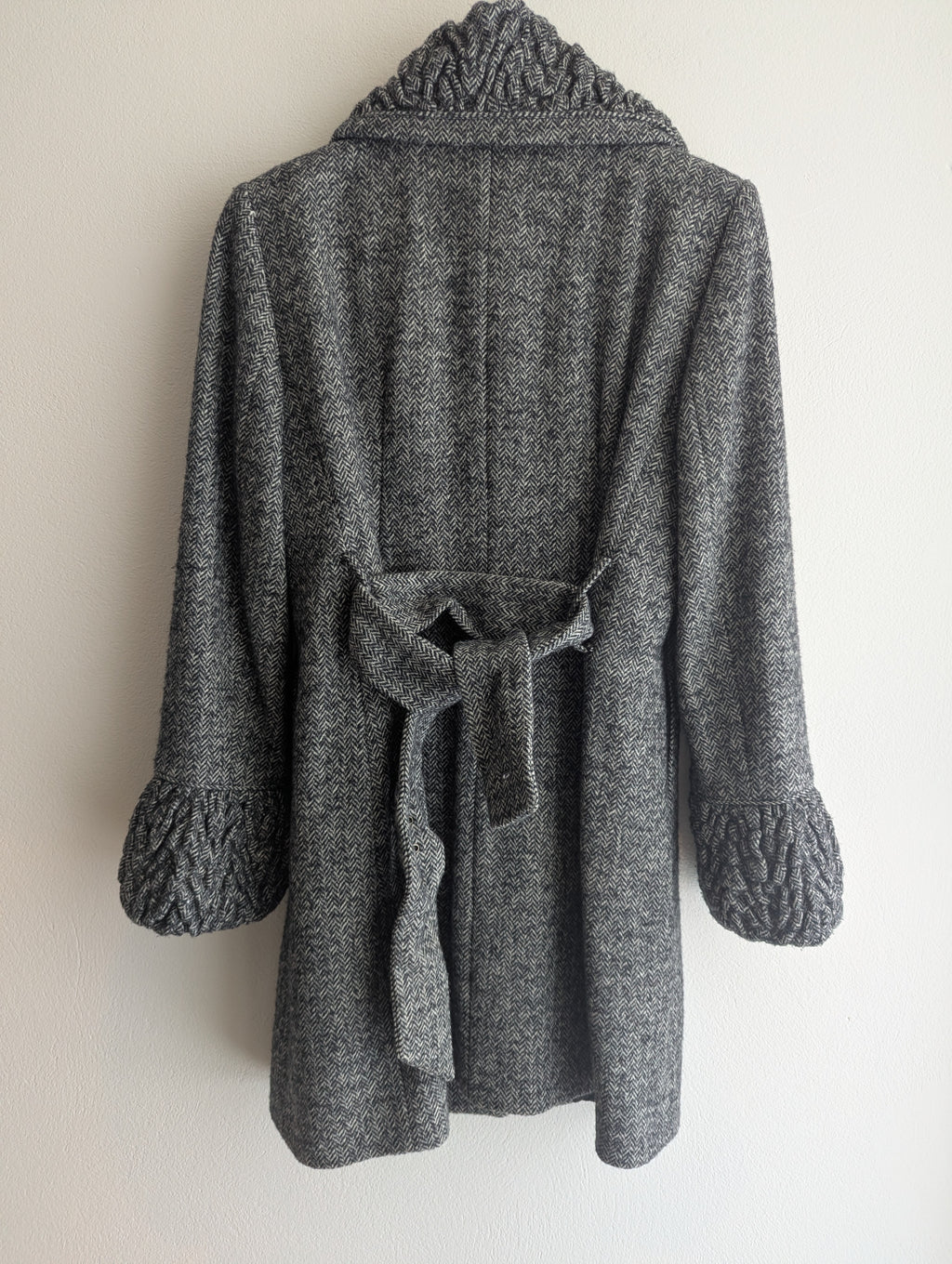 Zara Grey Wool Coat
