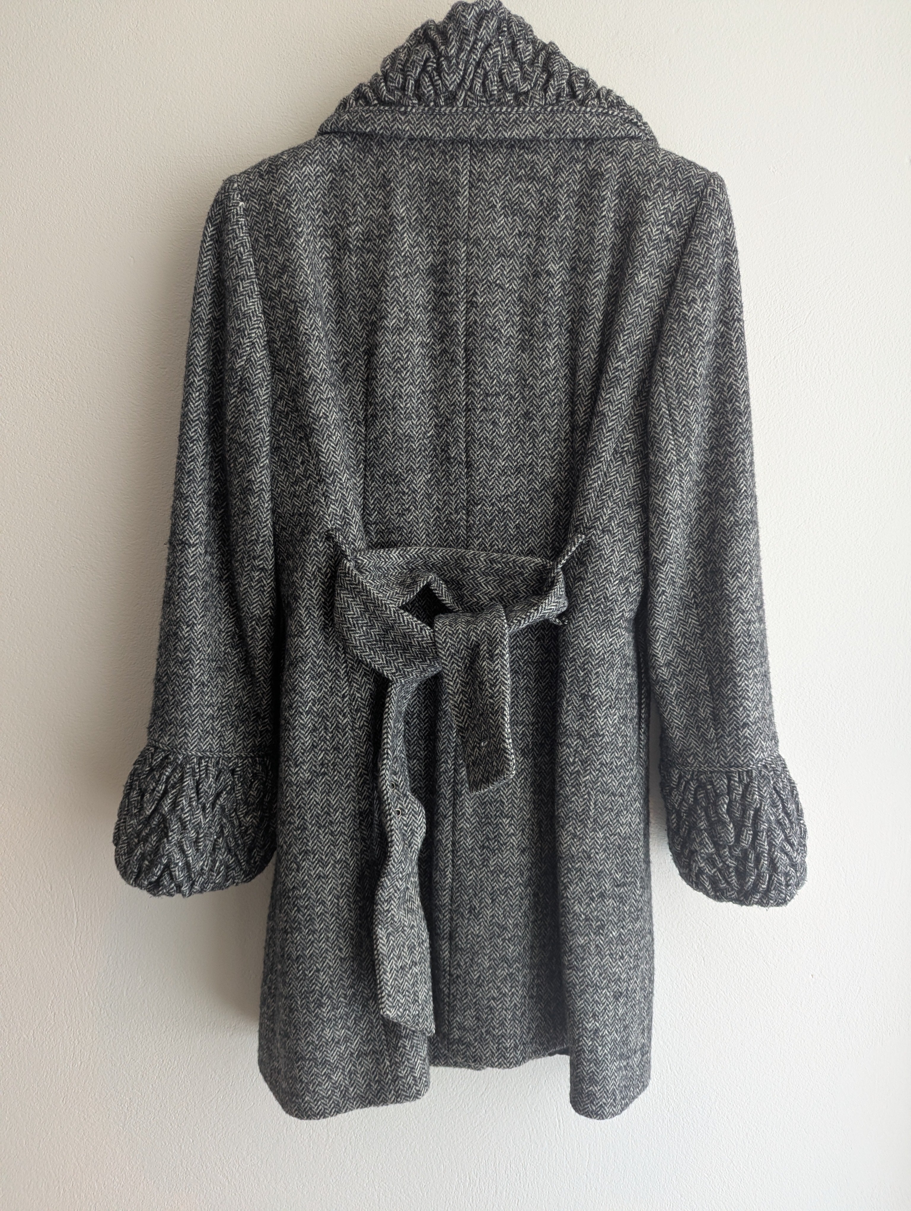 Zara Grey Wool Coat
