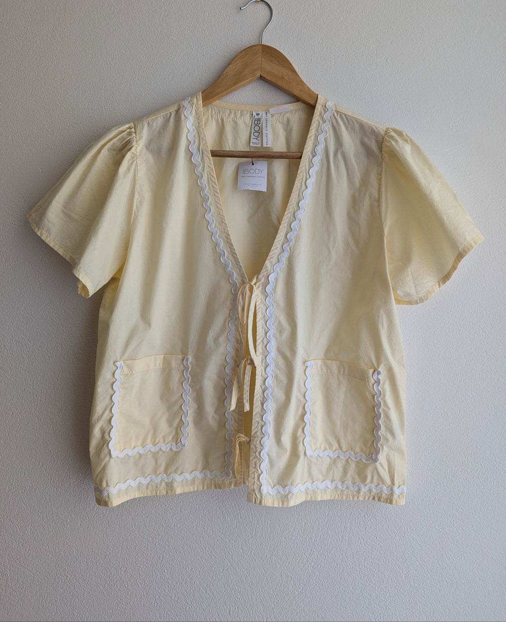 Cotton on body tie-up top & shorts set
